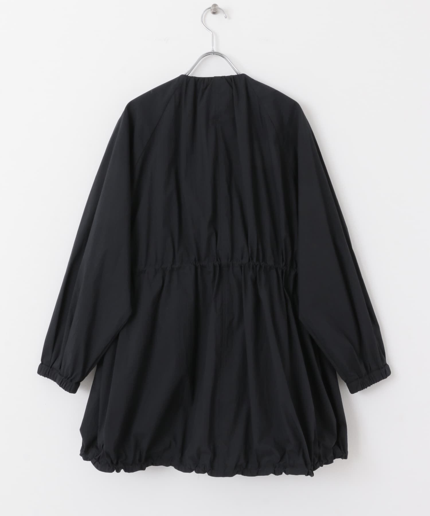 URBAN RESEARCH DOORS「ギャザーノーカラーブルゾン」|ブルゾン・スタジャン|