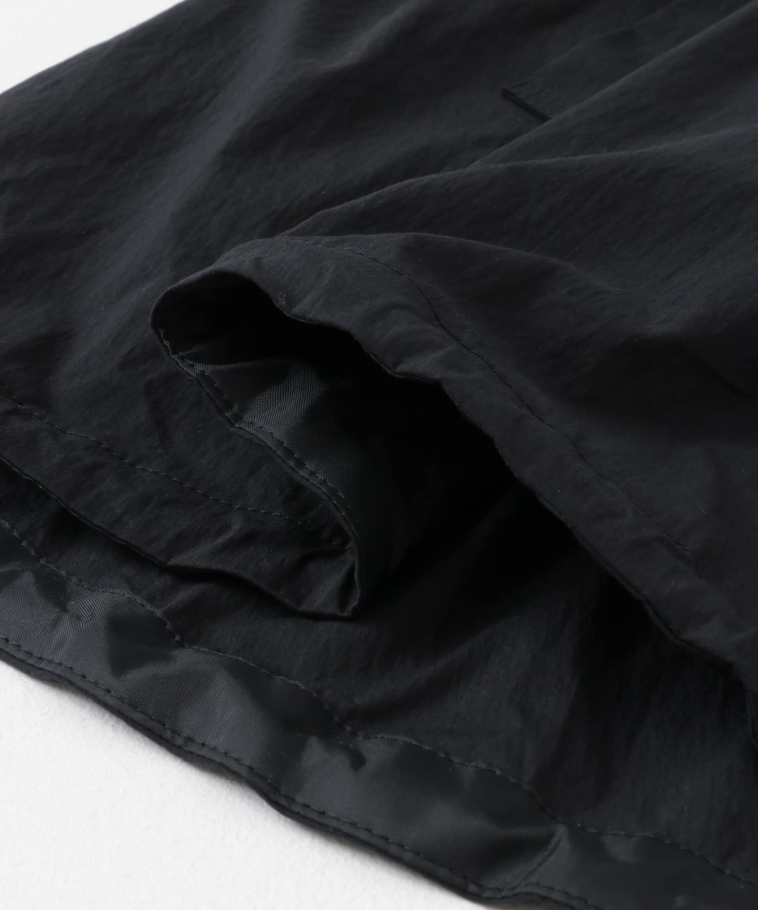 URBAN RESEARCH DOORS「ギャザーノーカラーブルゾン」|ブルゾン・スタジャン|