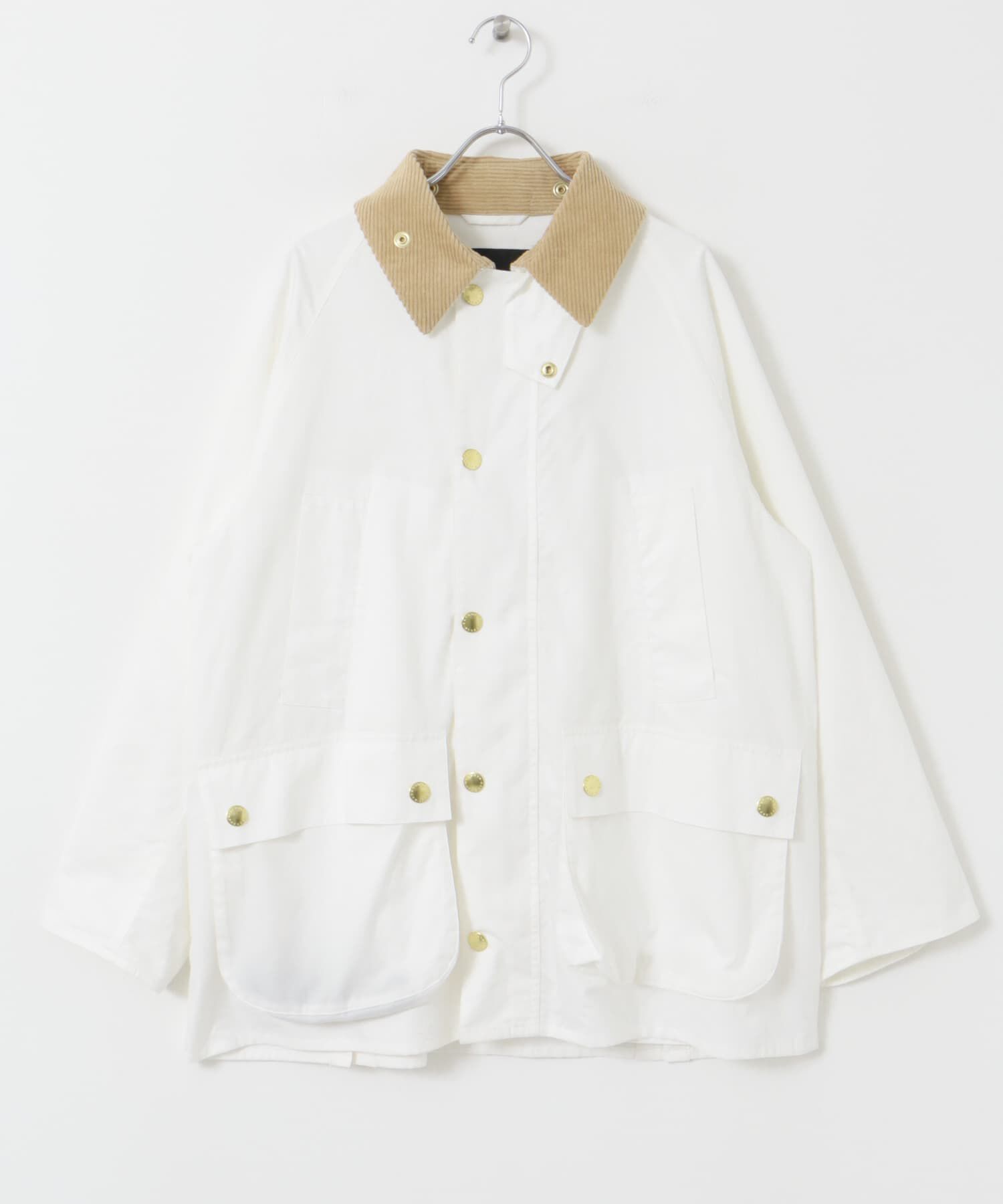 URBAN RESEARCH DOORS「『別注』Barbour　BEDALE」|ノーカラーコート|