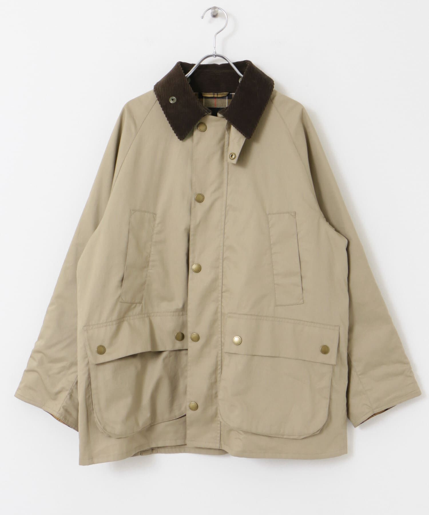URBAN RESEARCH DOORS「『別注』Barbour　BEDALE」|ノーカラーコート|