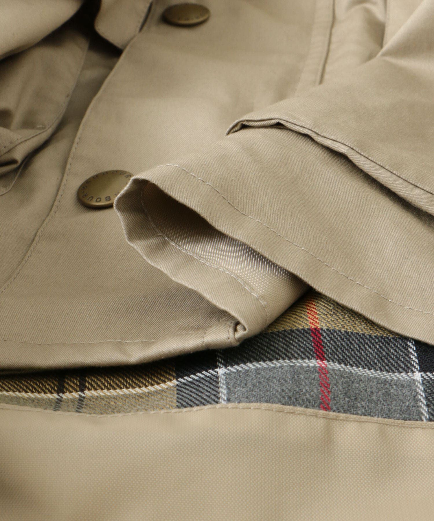 URBAN RESEARCH DOORS「『別注』Barbour　BEDALE」|ノーカラーコート|