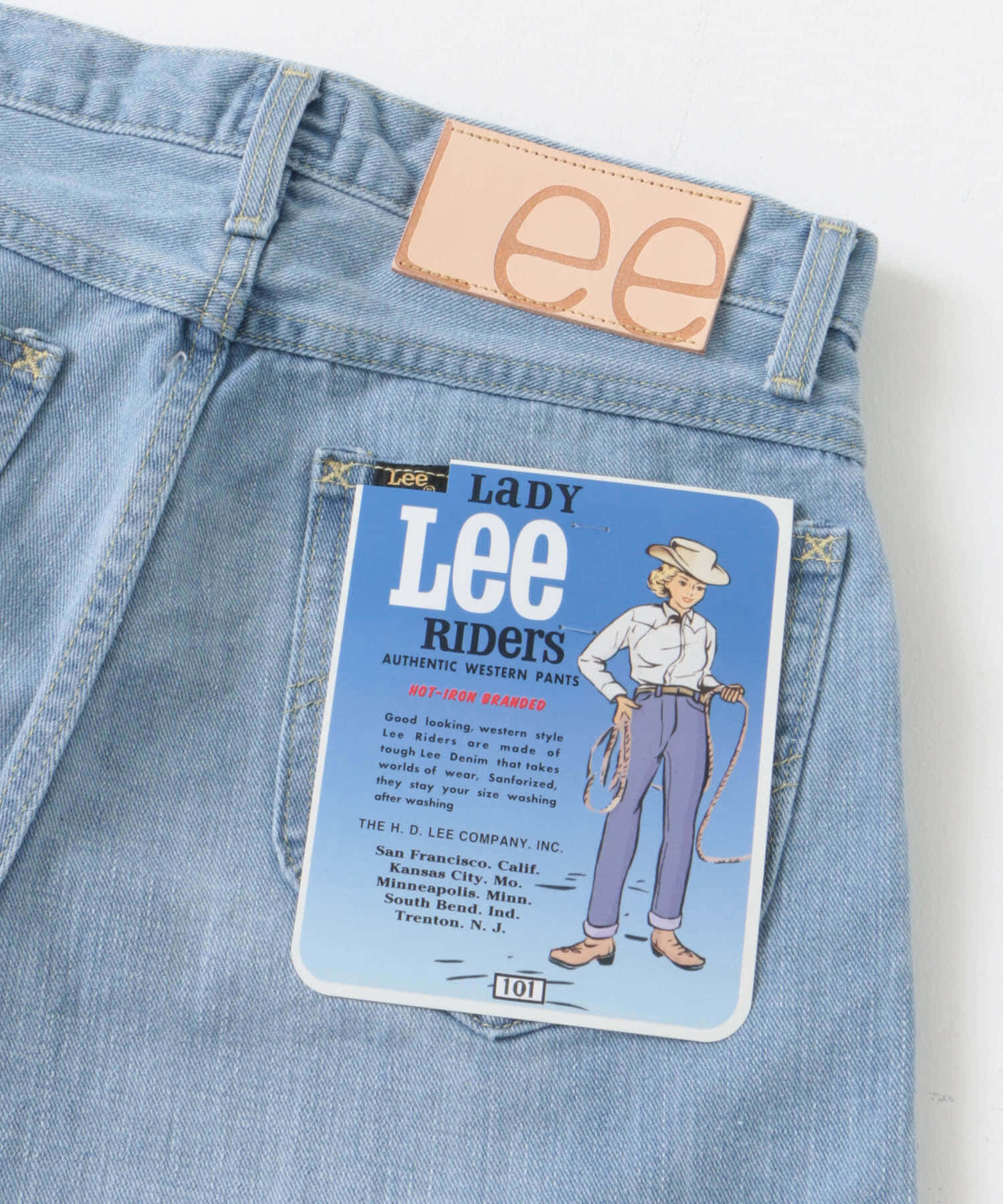 URBAN RESEARCH DOORS「『別注』Lee101&times;DOORS　STRAIGHT PANTS」|デニム|