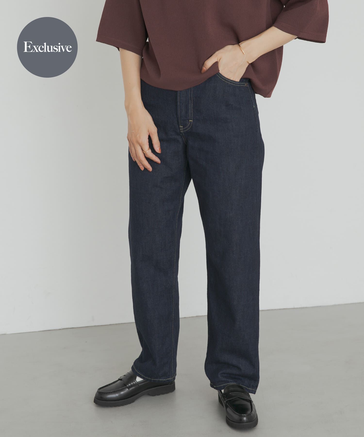 URBAN RESEARCH DOORS「『別注』Lee101&times;DOORS　STRAIGHT PANTS」|デニム|ワンウォッシュ