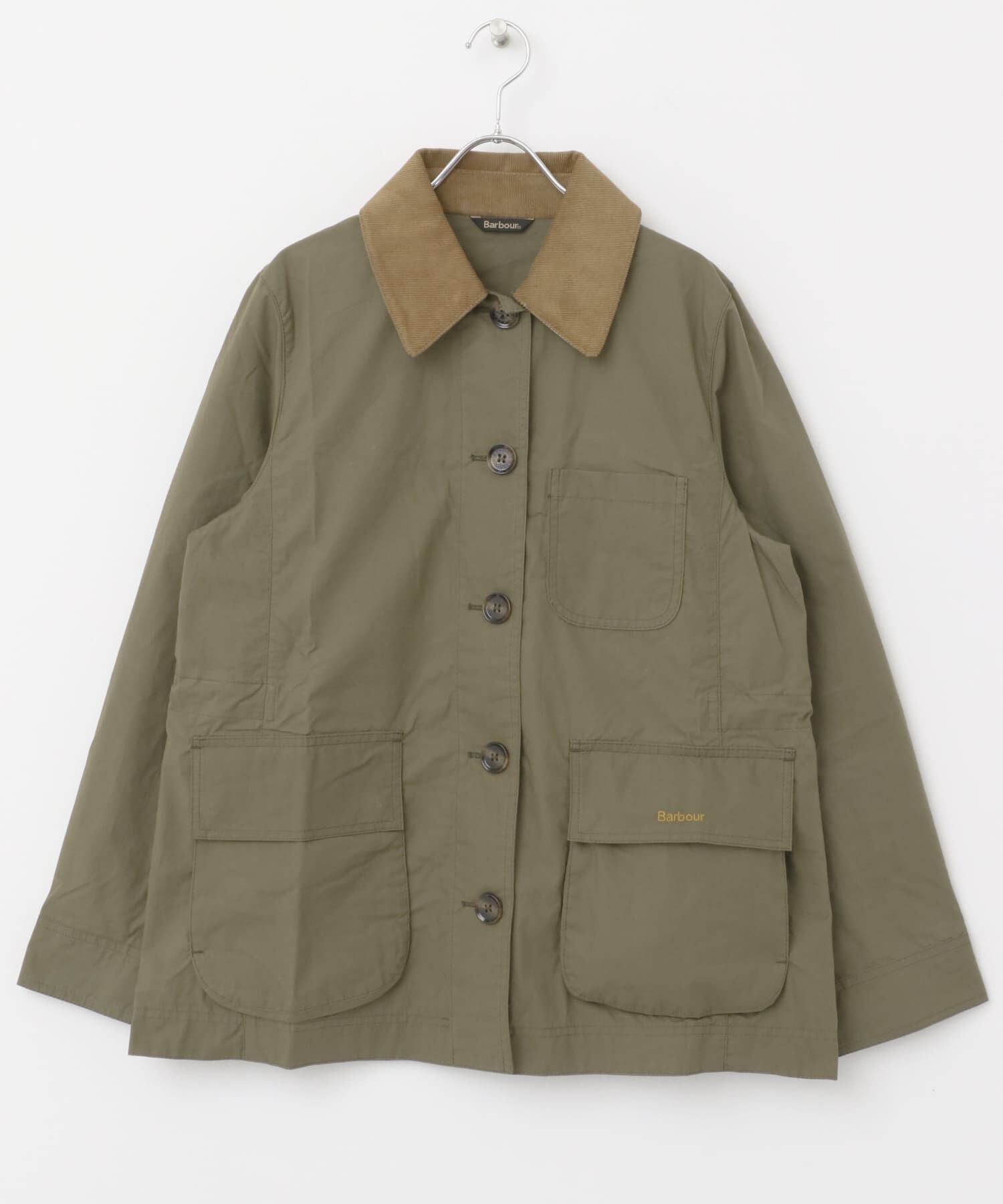 URBAN RESEARCH DOORS「Barbour　AVERIE SHOWERPROOFJACKET」|ノーカラーコート|