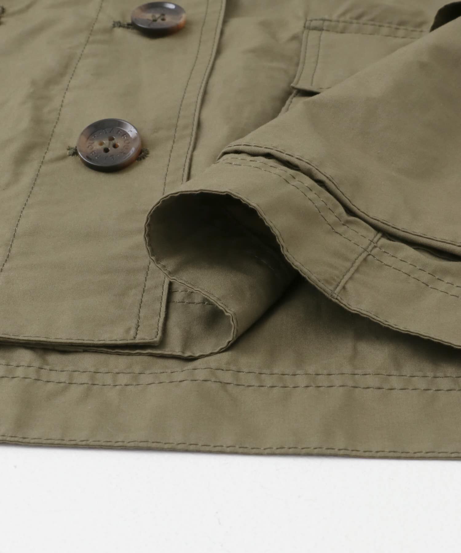 URBAN RESEARCH DOORS「Barbour　AVERIE SHOWERPROOFJACKET」|ノーカラーコート|