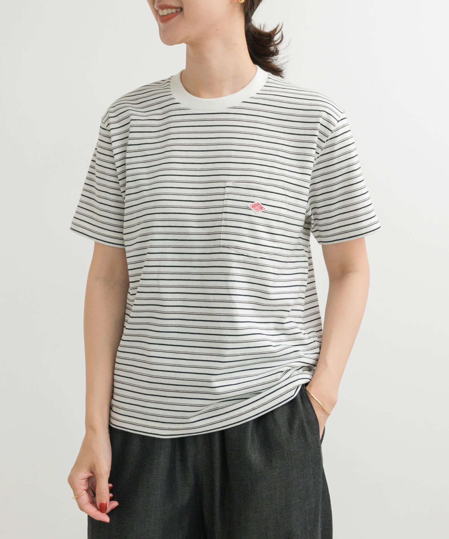URBAN RESEARCH DOORS「DANTON　POCKET T-SHIRTS」|Tシャツ・カットソー|