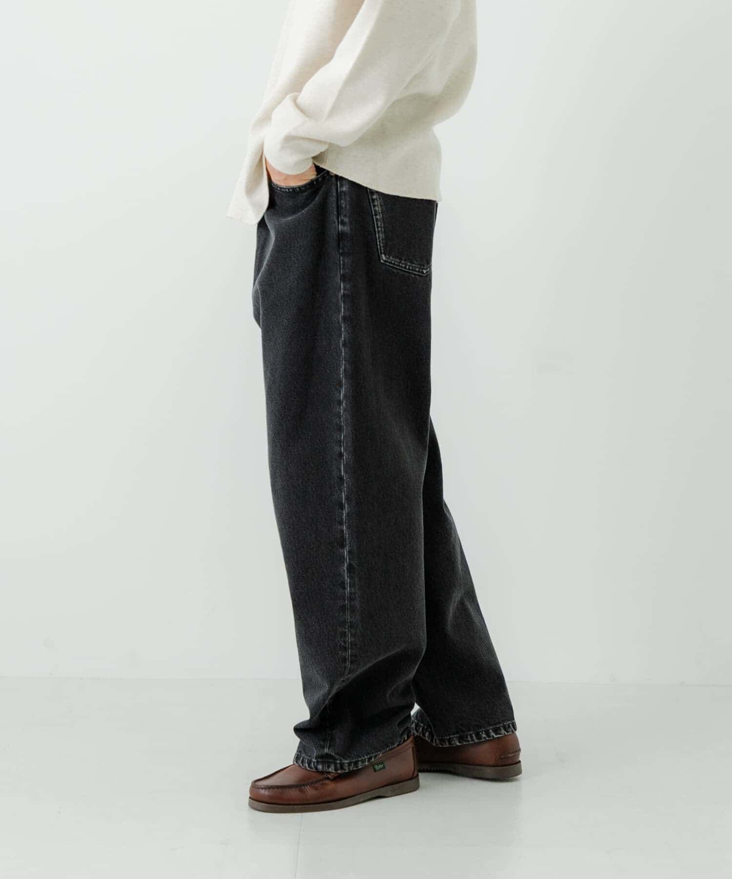 URBAN RESEARCH「13.5oz DENIM WIDE PANTS」|デニム|