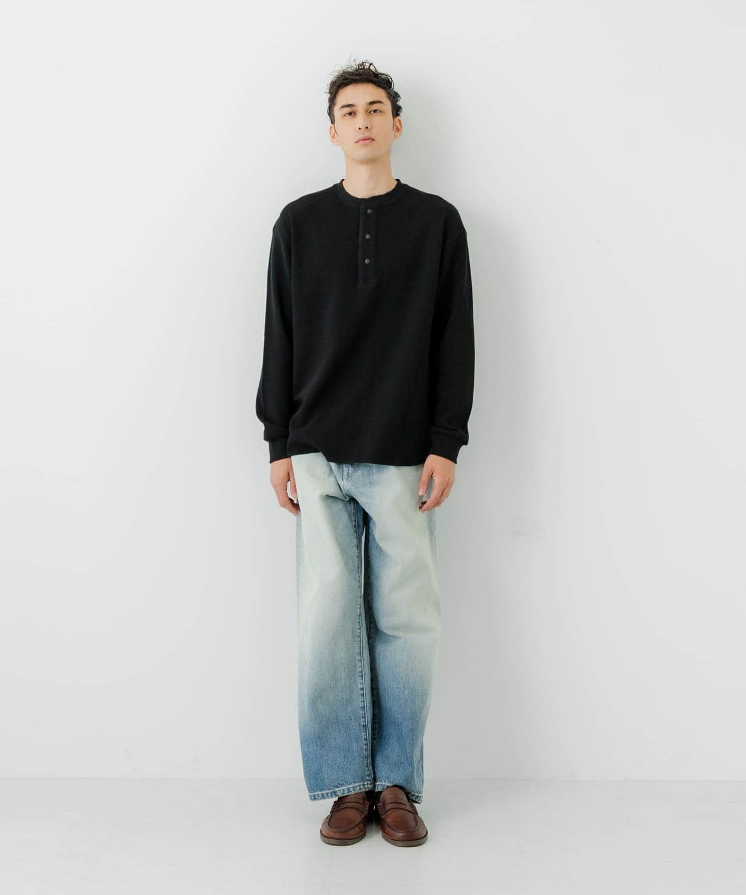 URBAN RESEARCH「13.5oz DENIM WIDE PANTS」|デニム|