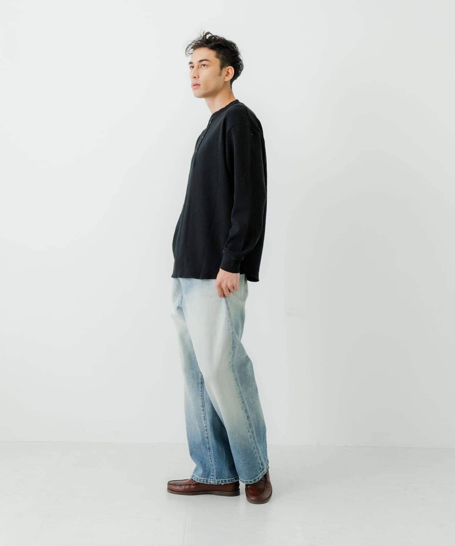 URBAN RESEARCH「13.5oz DENIM WIDE PANTS」|デニム|