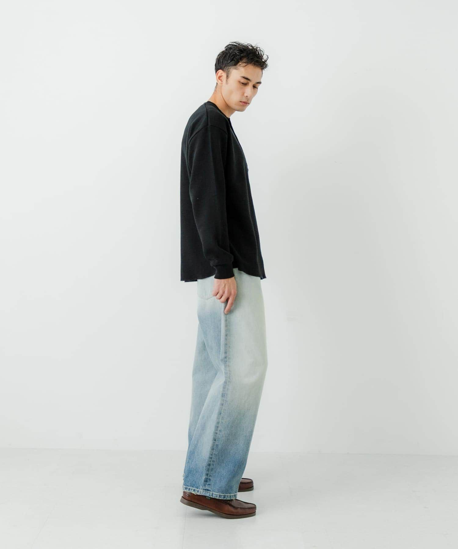URBAN RESEARCH「13.5oz DENIM WIDE PANTS」|デニム|