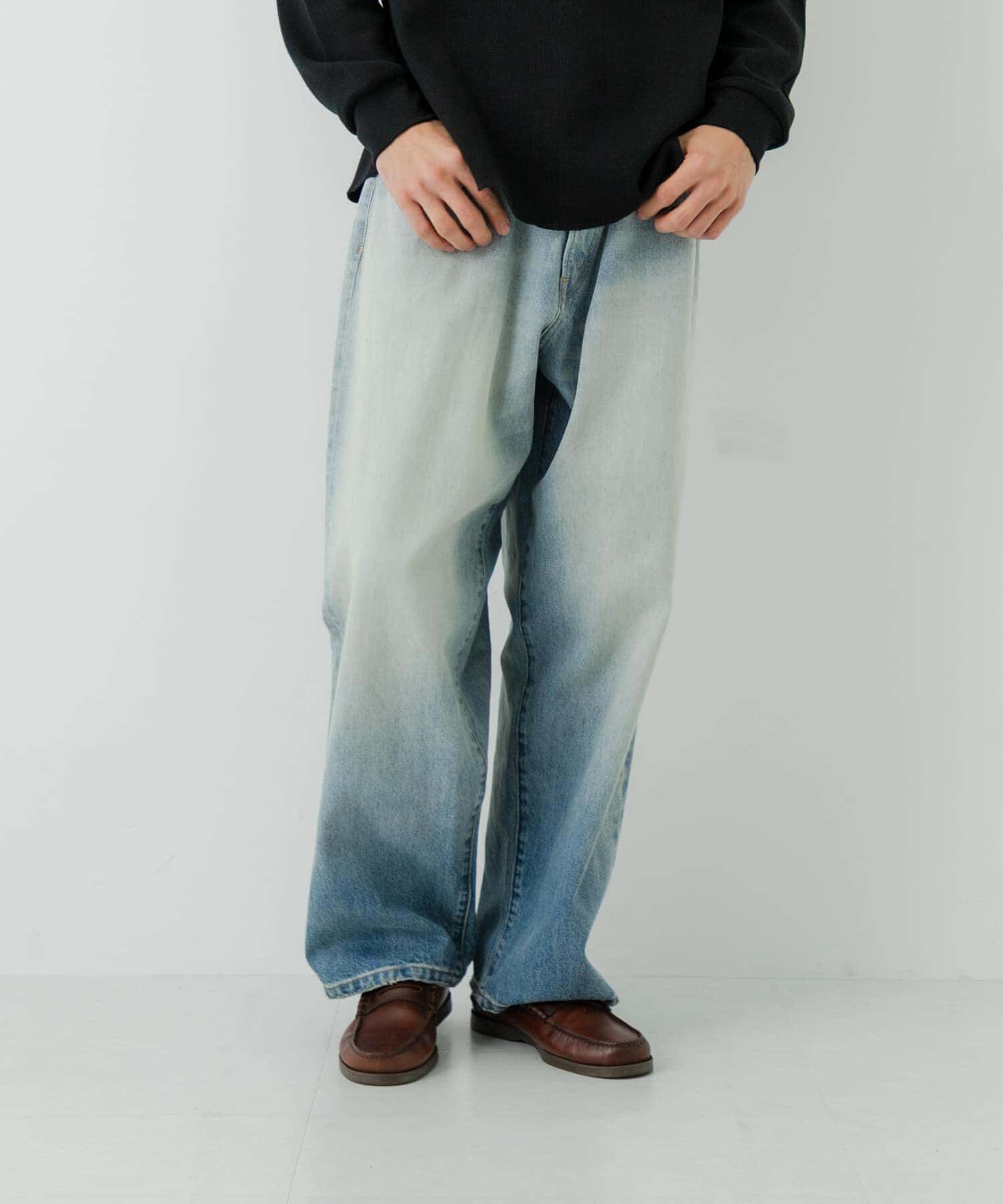URBAN RESEARCH「13.5oz DENIM WIDE PANTS」|デニム|