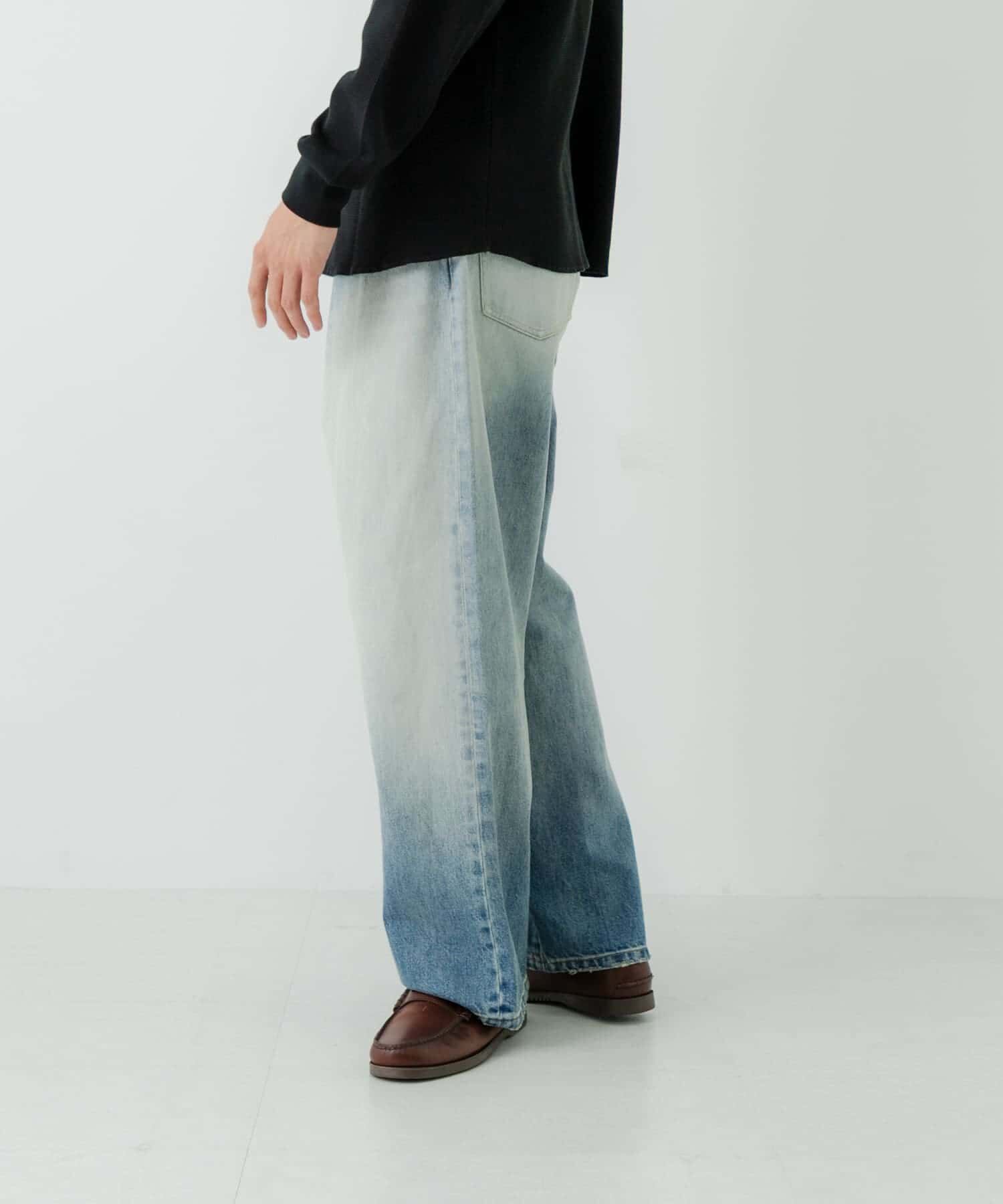 URBAN RESEARCH「13.5oz DENIM WIDE PANTS」|デニム|