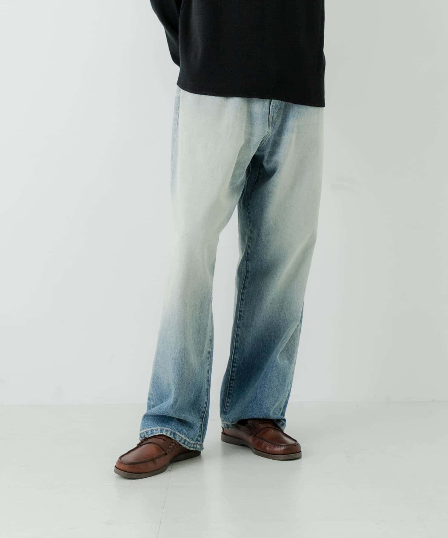 URBAN RESEARCH「13.5oz DENIM WIDE PANTS」|デニム|