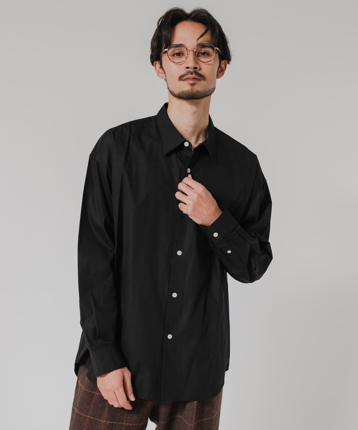 URBAN RESEARCH「『一部WEB限定カラー』THOMAS MASON OVER SHIRTS」|シャツ・ブラウス|ブラック