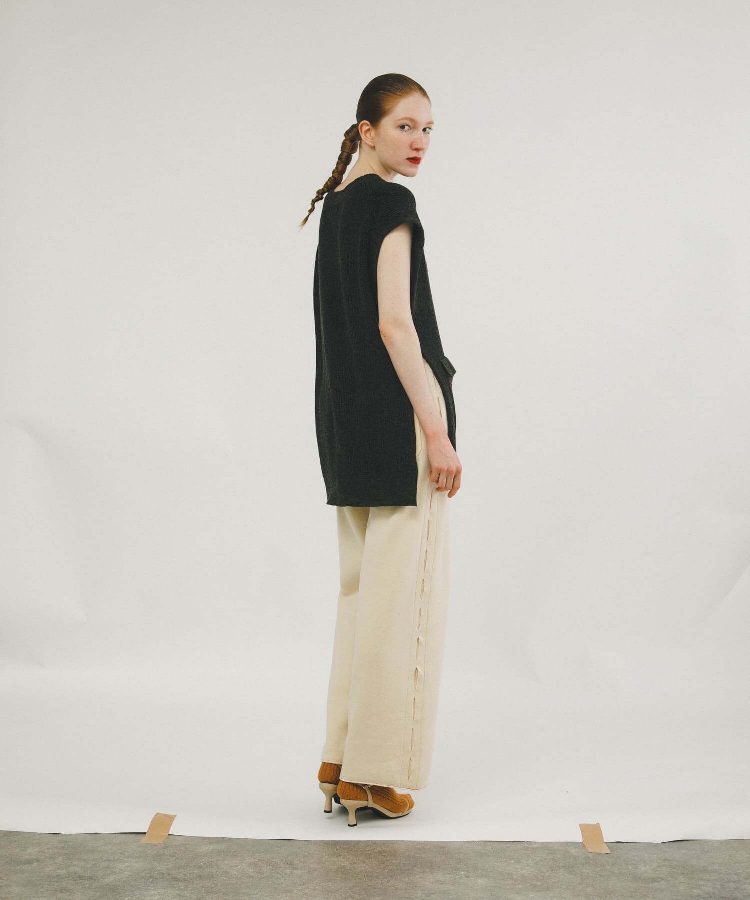 LAATO「sweat style knit pants」|その他|オフホワイト