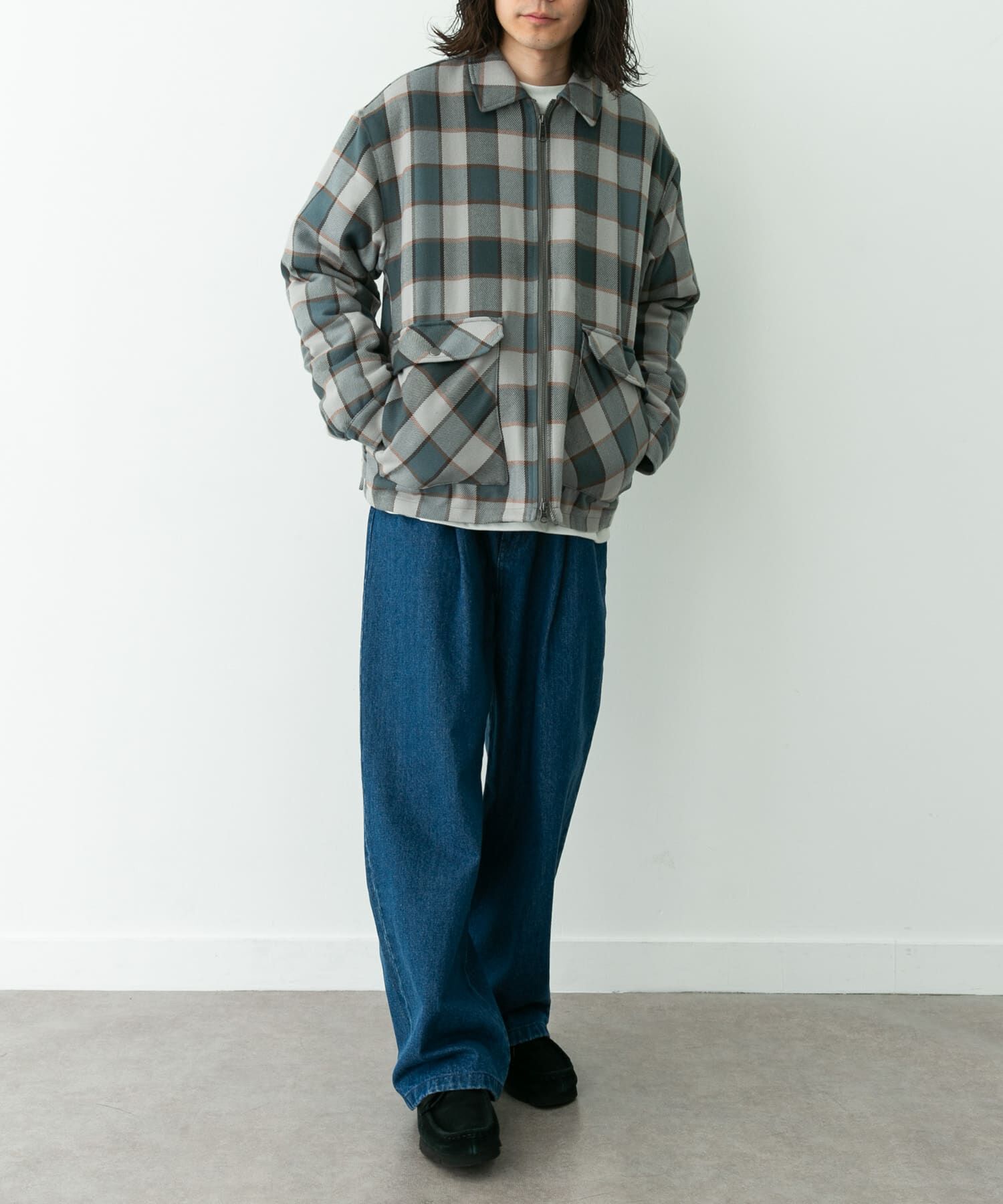 Sonny Label 「パデッドショートジップブルゾン」|ブルゾン・スタジャン|