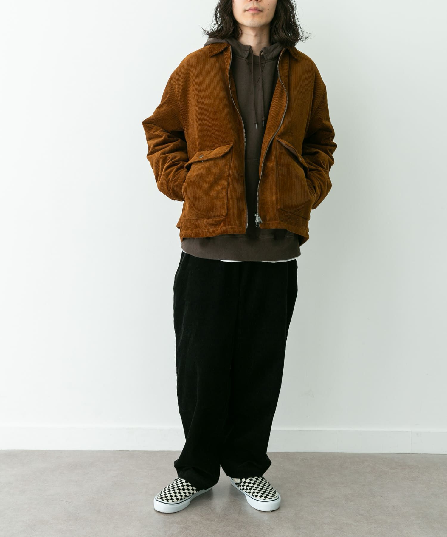 Sonny Label 「パデッドショートジップブルゾン」|ブルゾン・スタジャン|