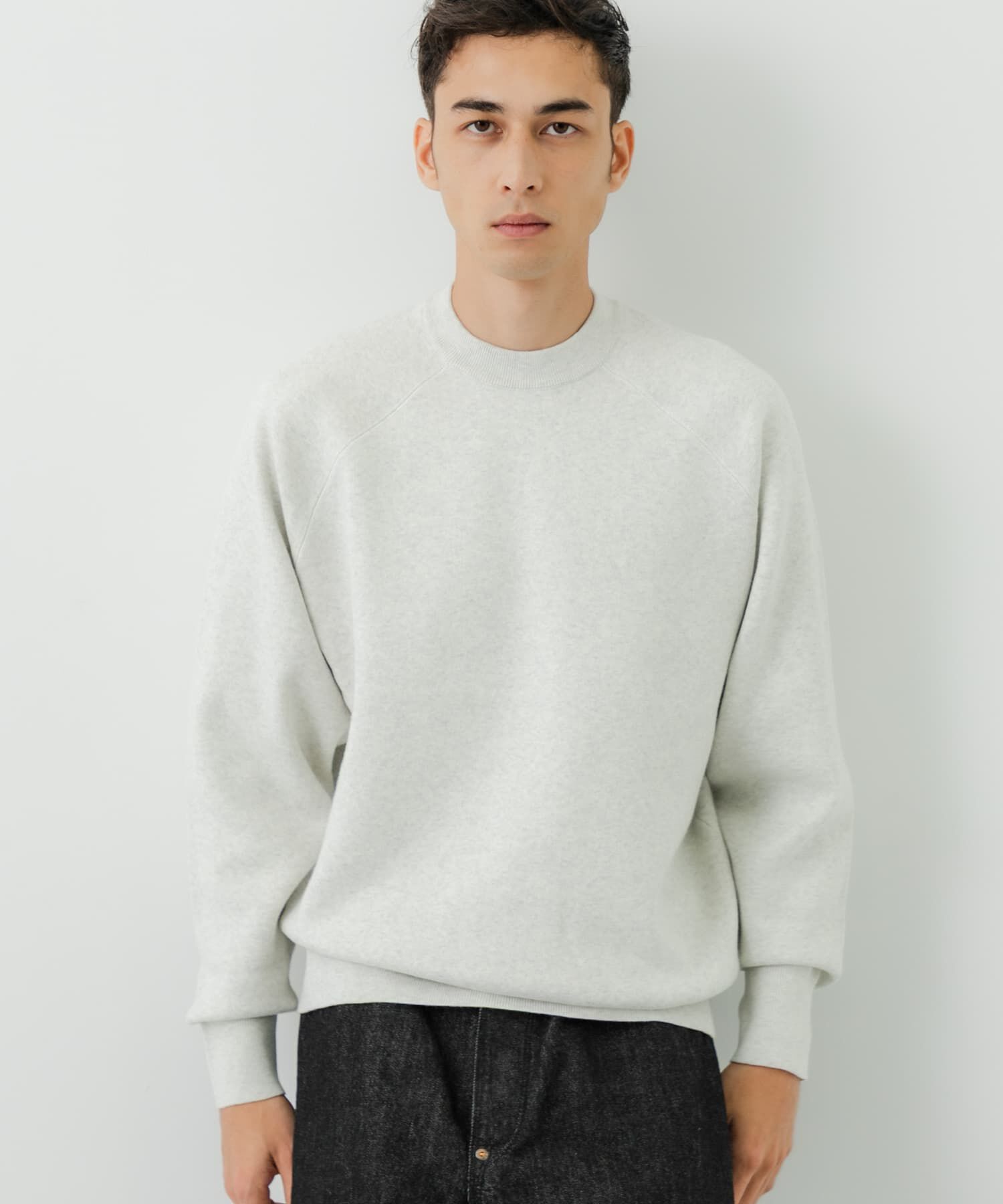 URBAN RESEARCH「綿カシミヤスウェットニット」|ニット・セーター|