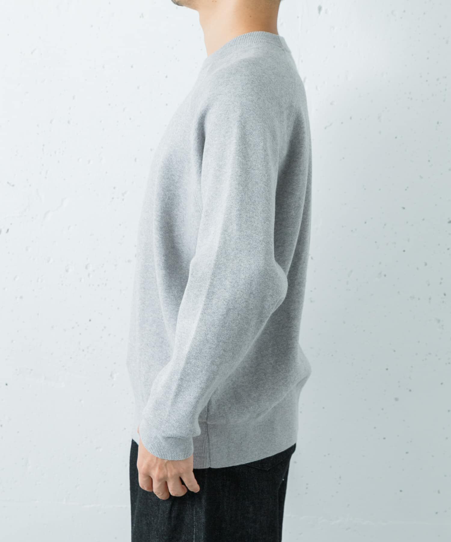 URBAN RESEARCH「綿カシミヤスウェットニット」|ニット・セーター|