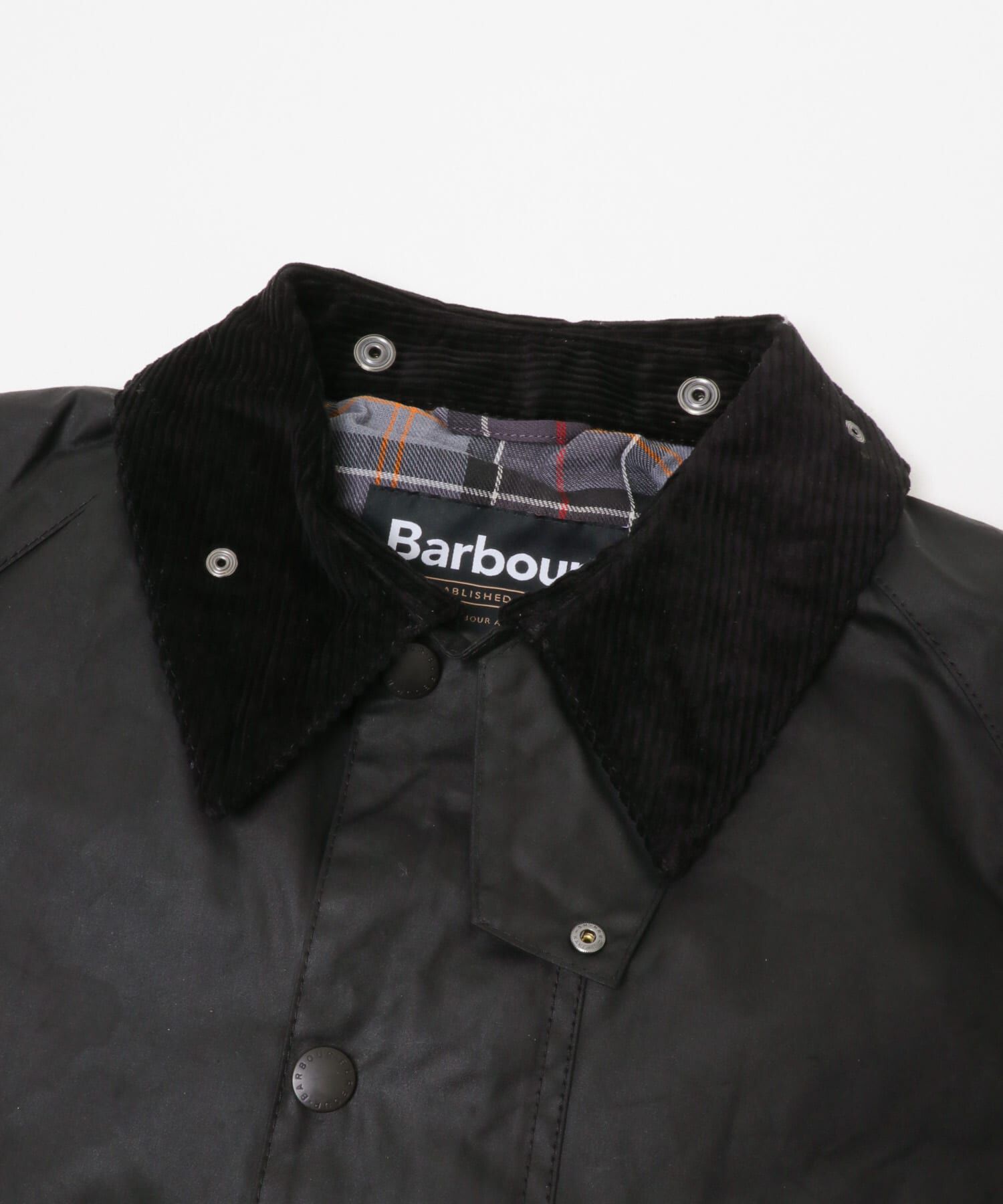 URBAN RESEARCH「Barbour　OS TRANSPORT WAX JACKET」|ノーカラーコート|