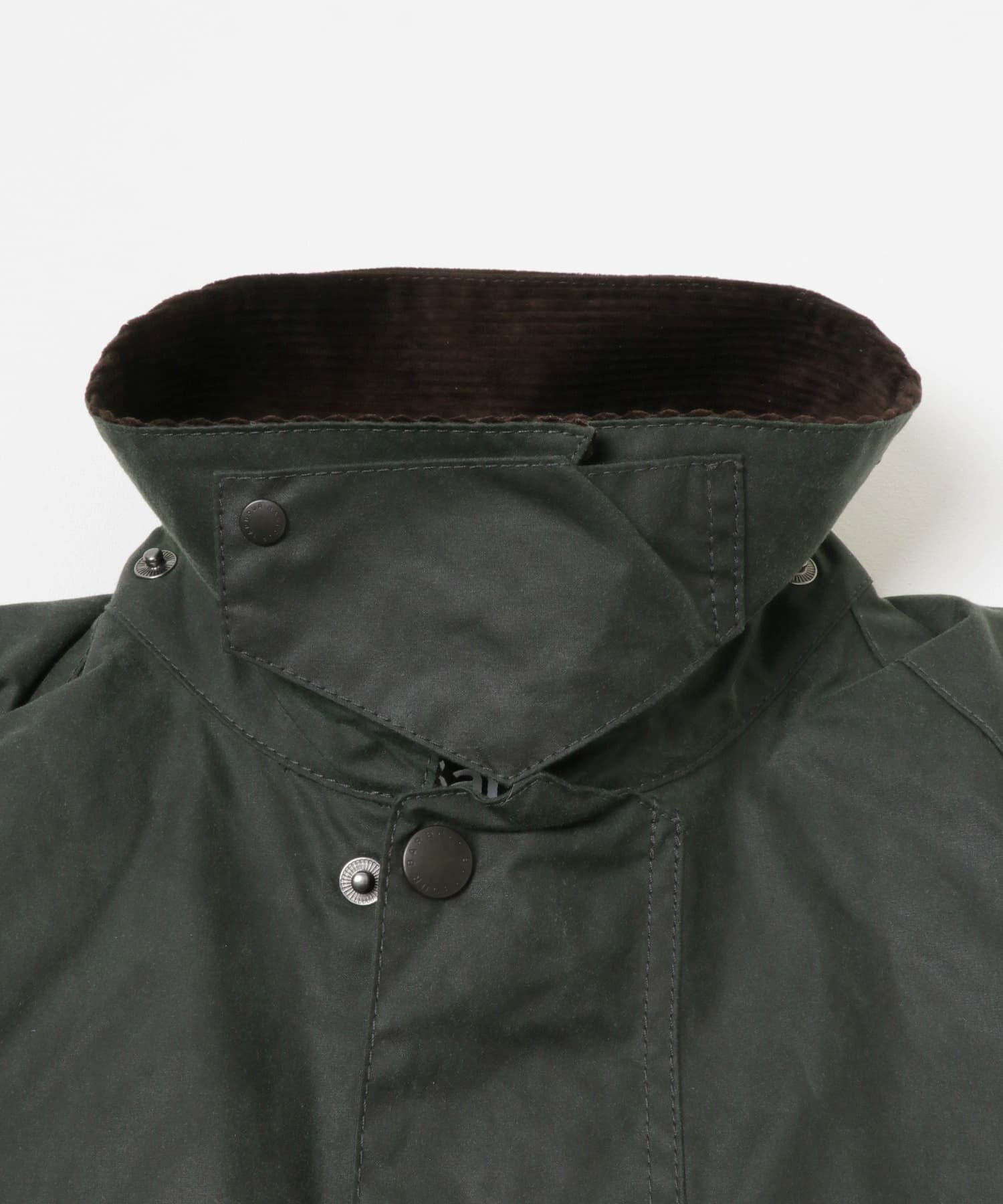 URBAN RESEARCH「Barbour　OS TRANSPORT WAX JACKET」|ノーカラーコート|