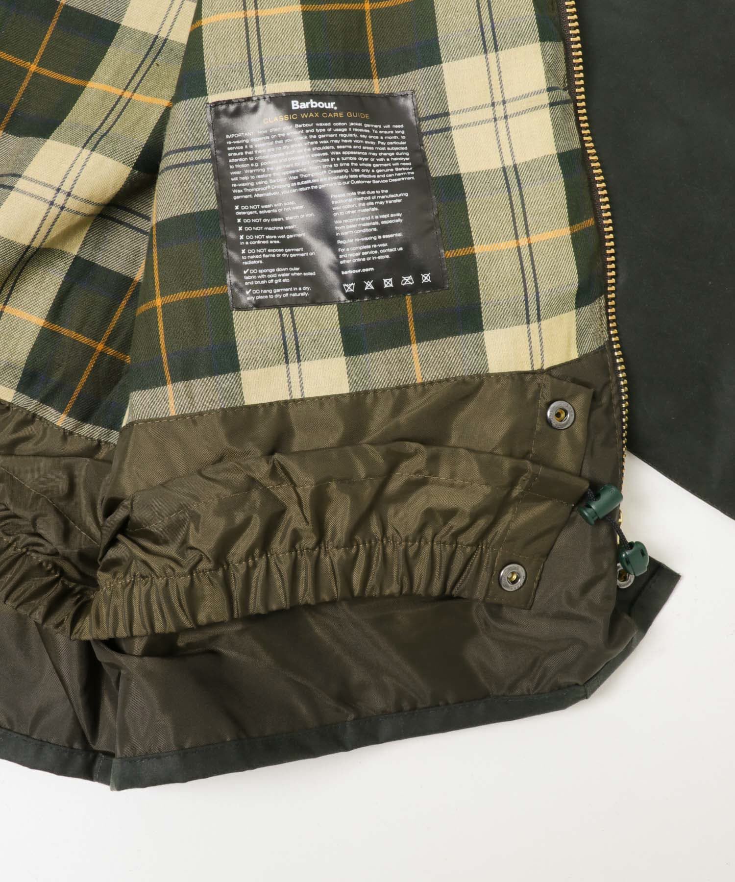 URBAN RESEARCH「Barbour　OS TRANSPORT WAX JACKET」|ノーカラーコート|