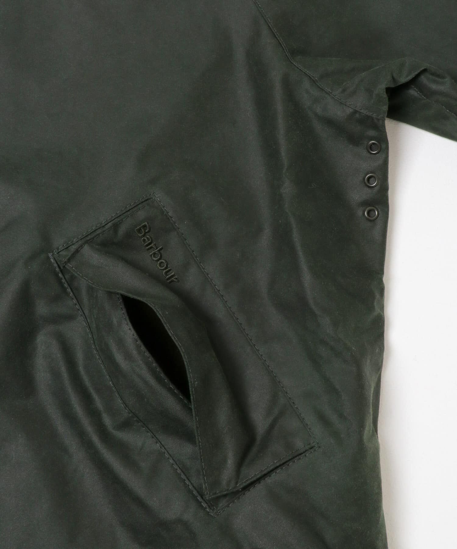 URBAN RESEARCH「Barbour　OS TRANSPORT WAX JACKET」|ノーカラーコート|