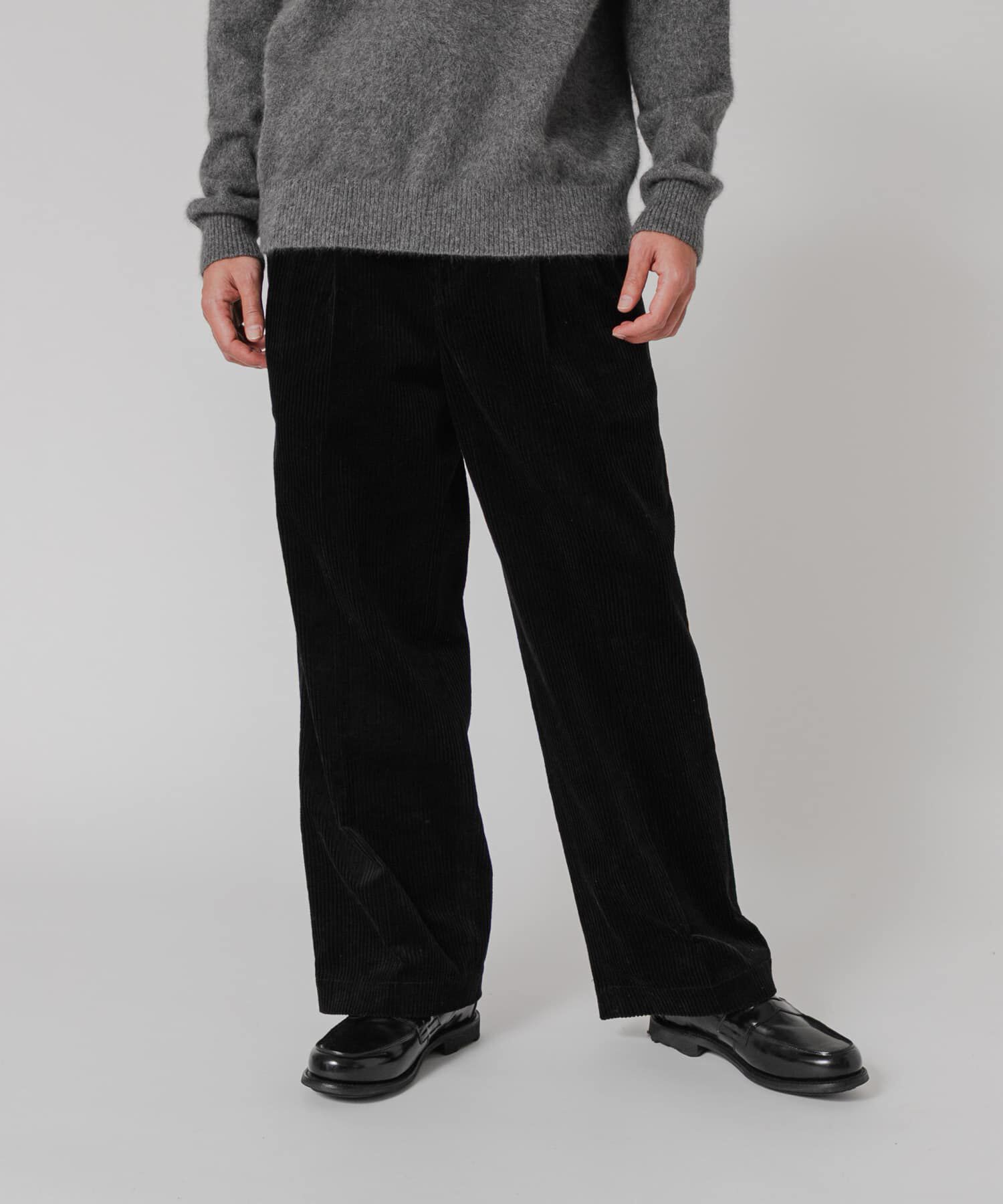 URBAN RESEARCH「6W CORDUROY TROUSER」|その他|ブラック