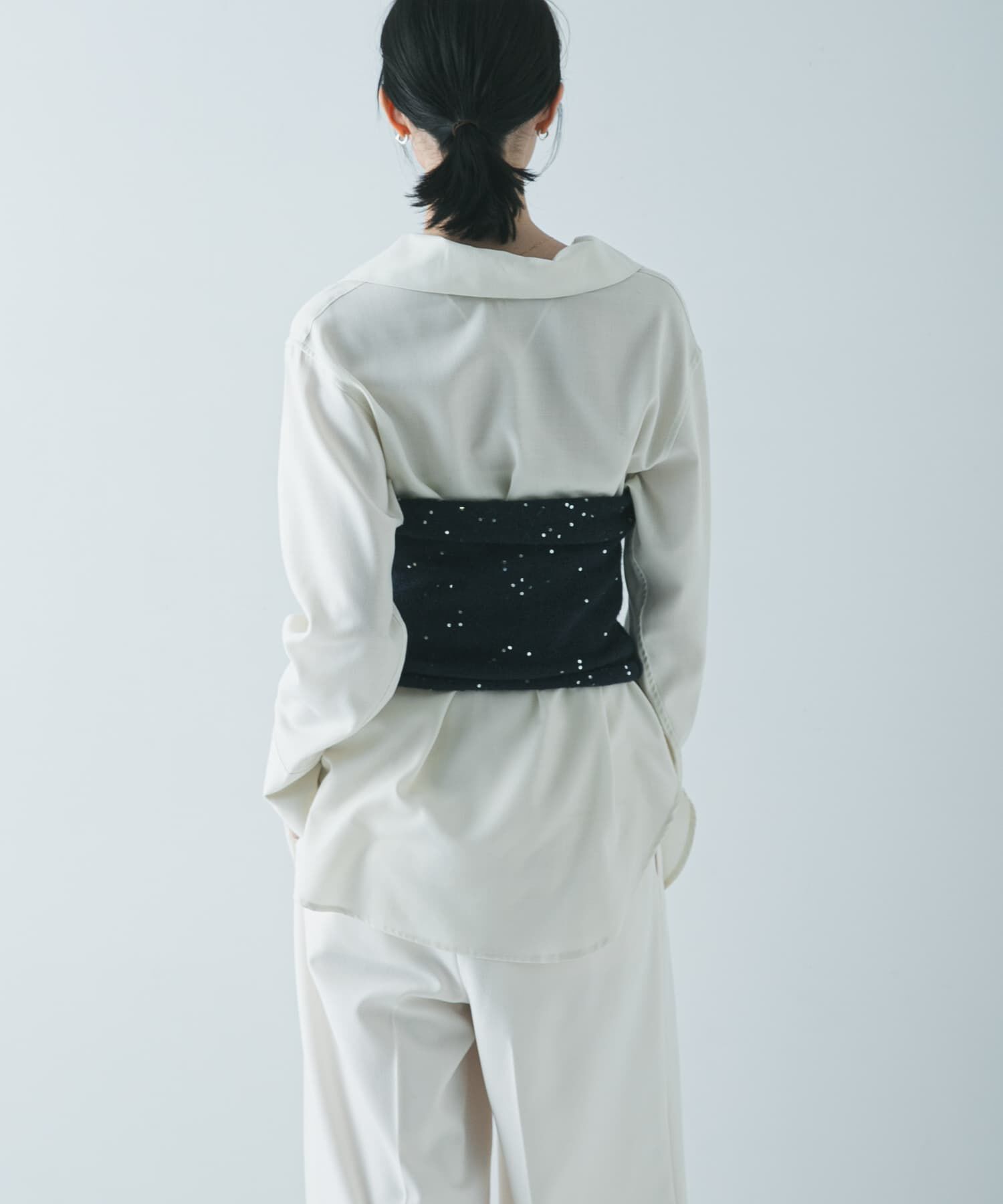 URBAN RESEARCH「スパンコールモヘヤチューブトップ」|チューブトップ|