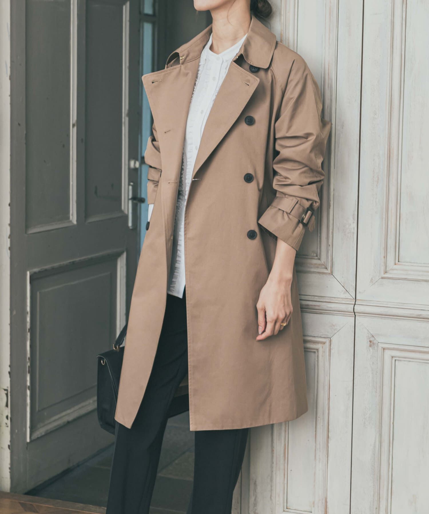 URBAN RESEARCH DOORS「撥水トレンチコート」|トレンチコート|