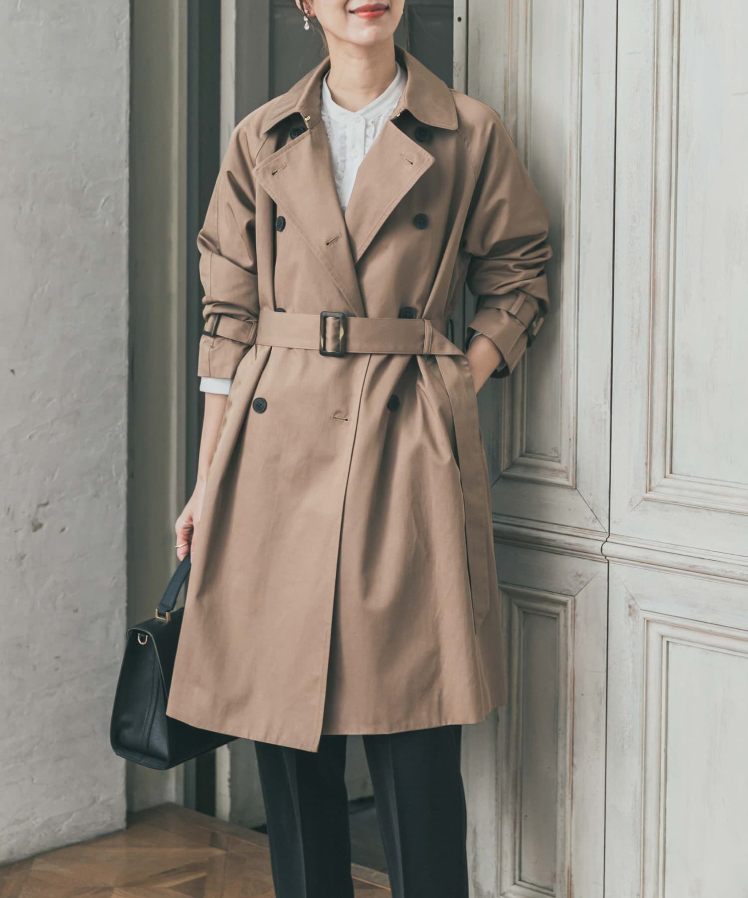 URBAN RESEARCH DOORS「撥水トレンチコート」|トレンチコート|