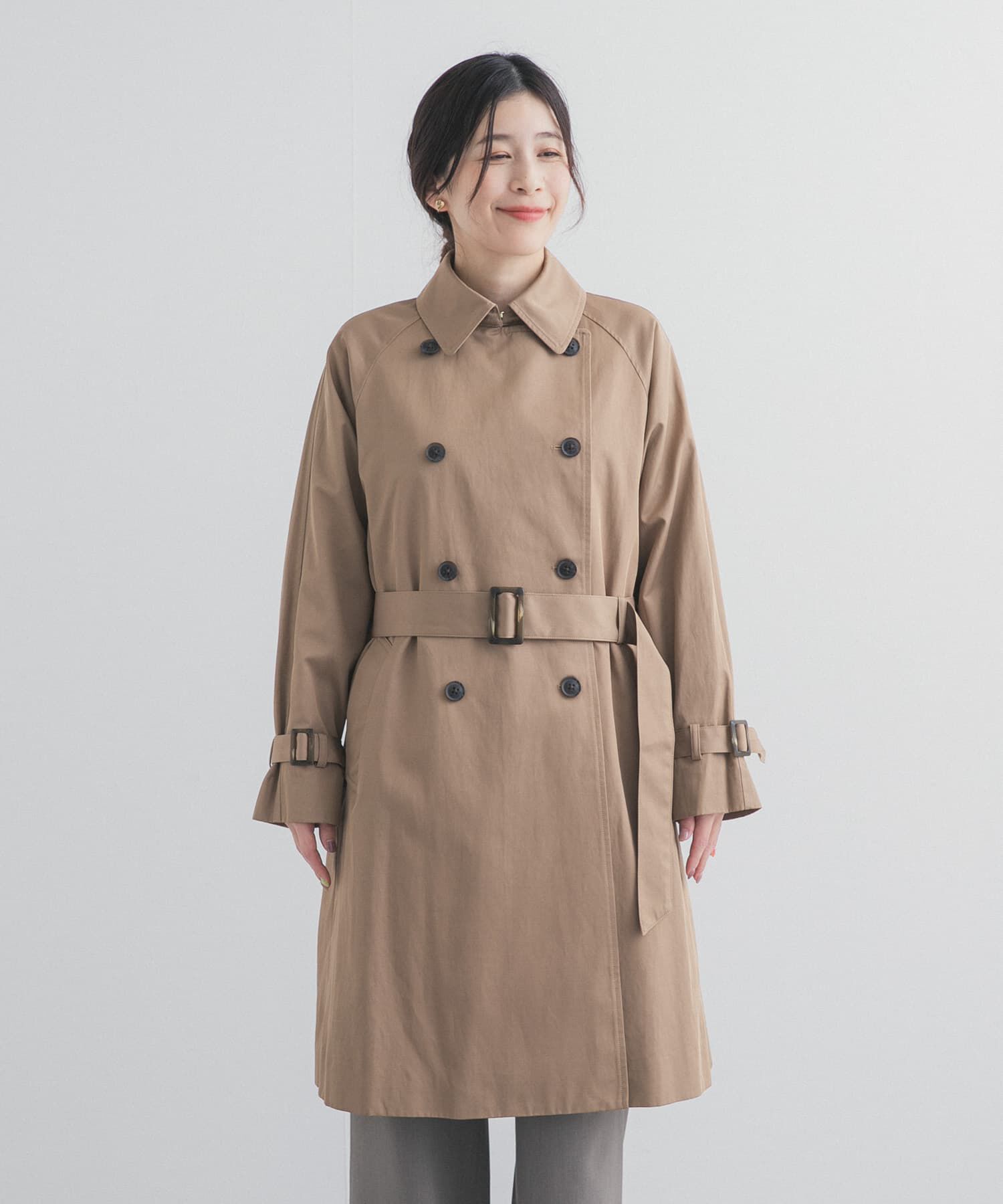 URBAN RESEARCH DOORS「撥水トレンチコート」|トレンチコート|