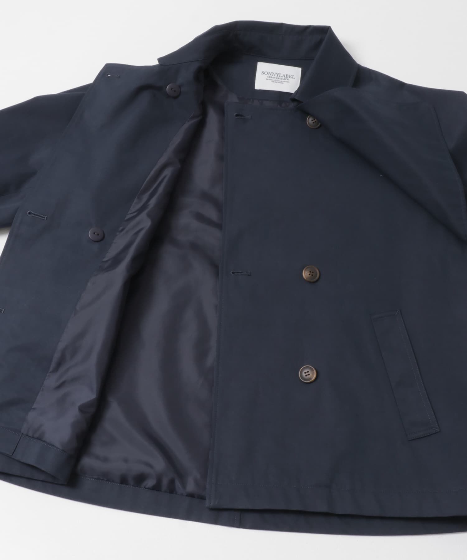 Sonny Label 「撥水ショートトレンチコート」|トレンチコート|