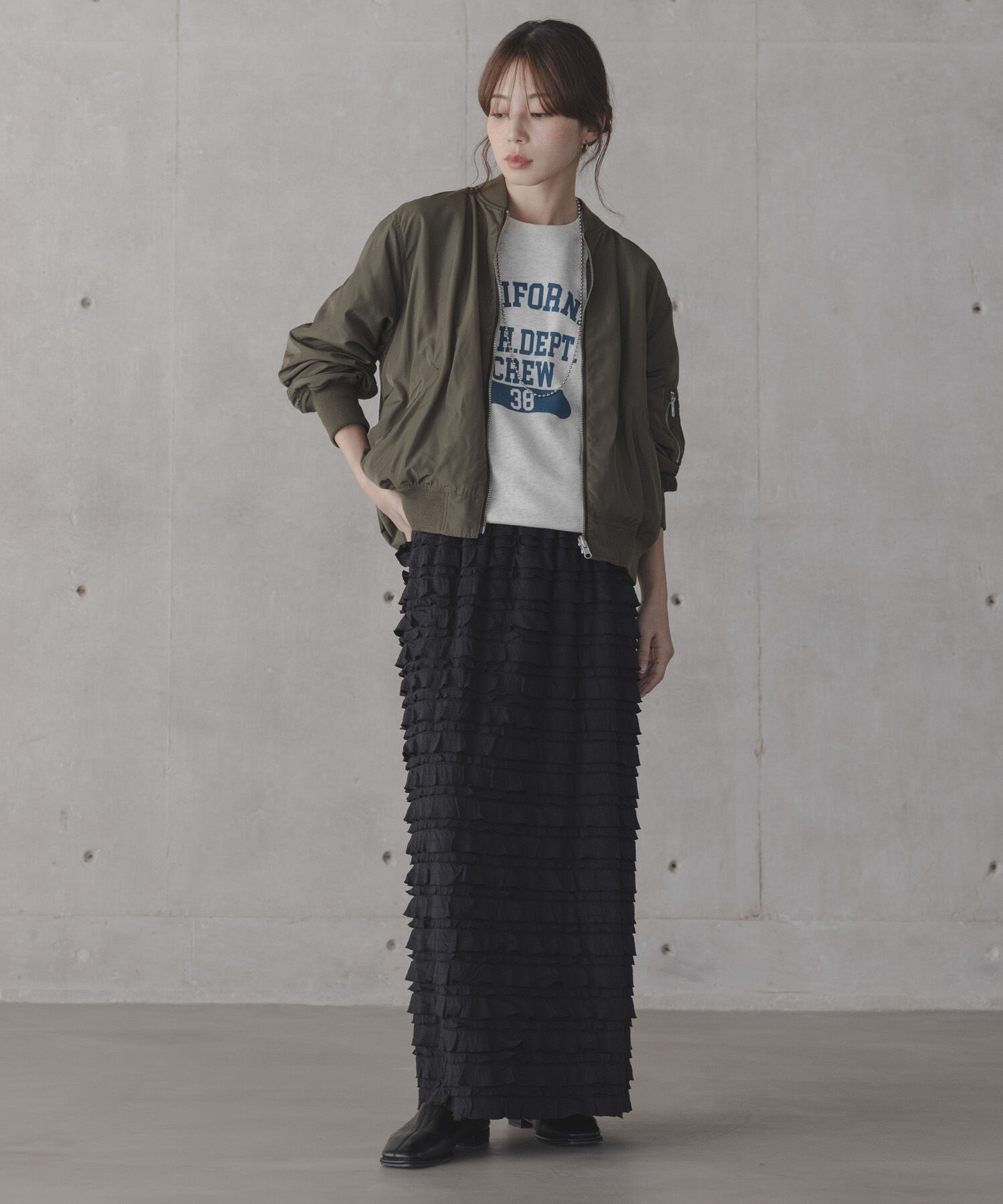 Sonny Label 「『WEB限定』リバーシブルオーバーMA-1」|ブルゾン・スタジャン|