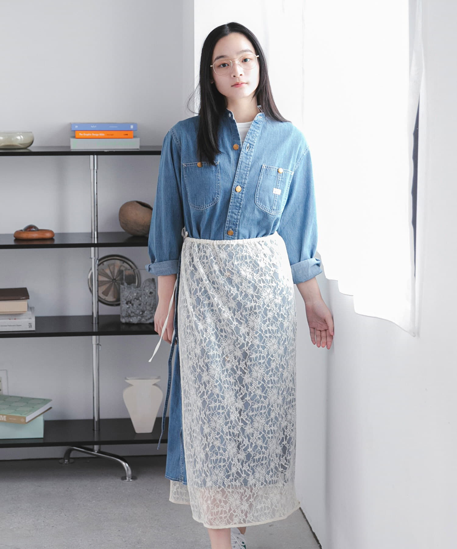 URBAN RESEARCH DOORS「『別注』Lee&times;DOORS　WORK SHIRTS ONE-PIECE」|ワンピース|