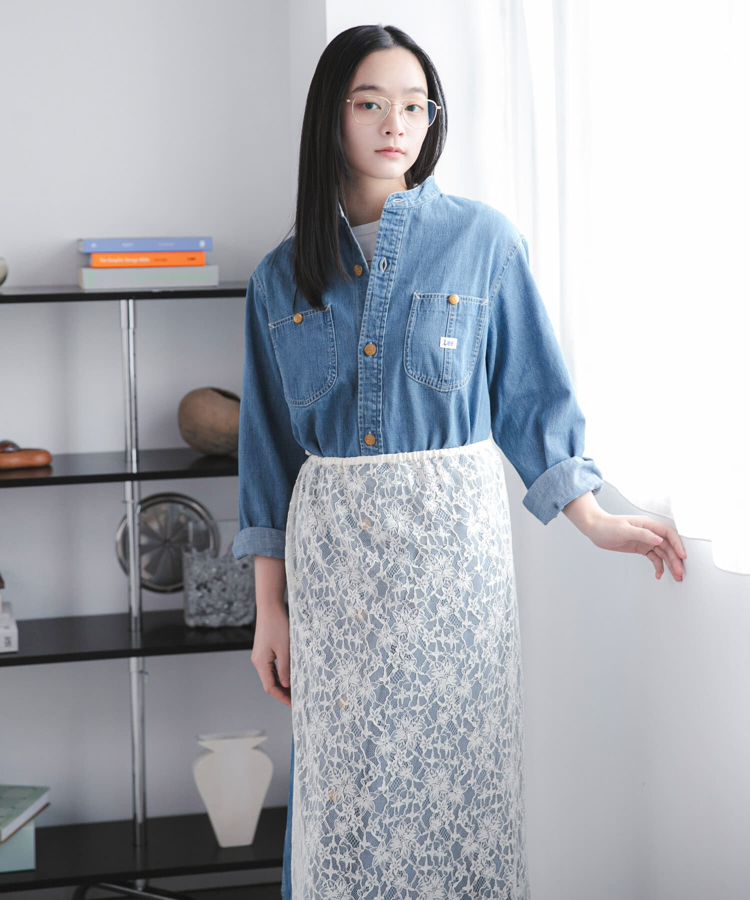 URBAN RESEARCH DOORS「『別注』Lee&times;DOORS　WORK SHIRTS ONE-PIECE」|ワンピース|