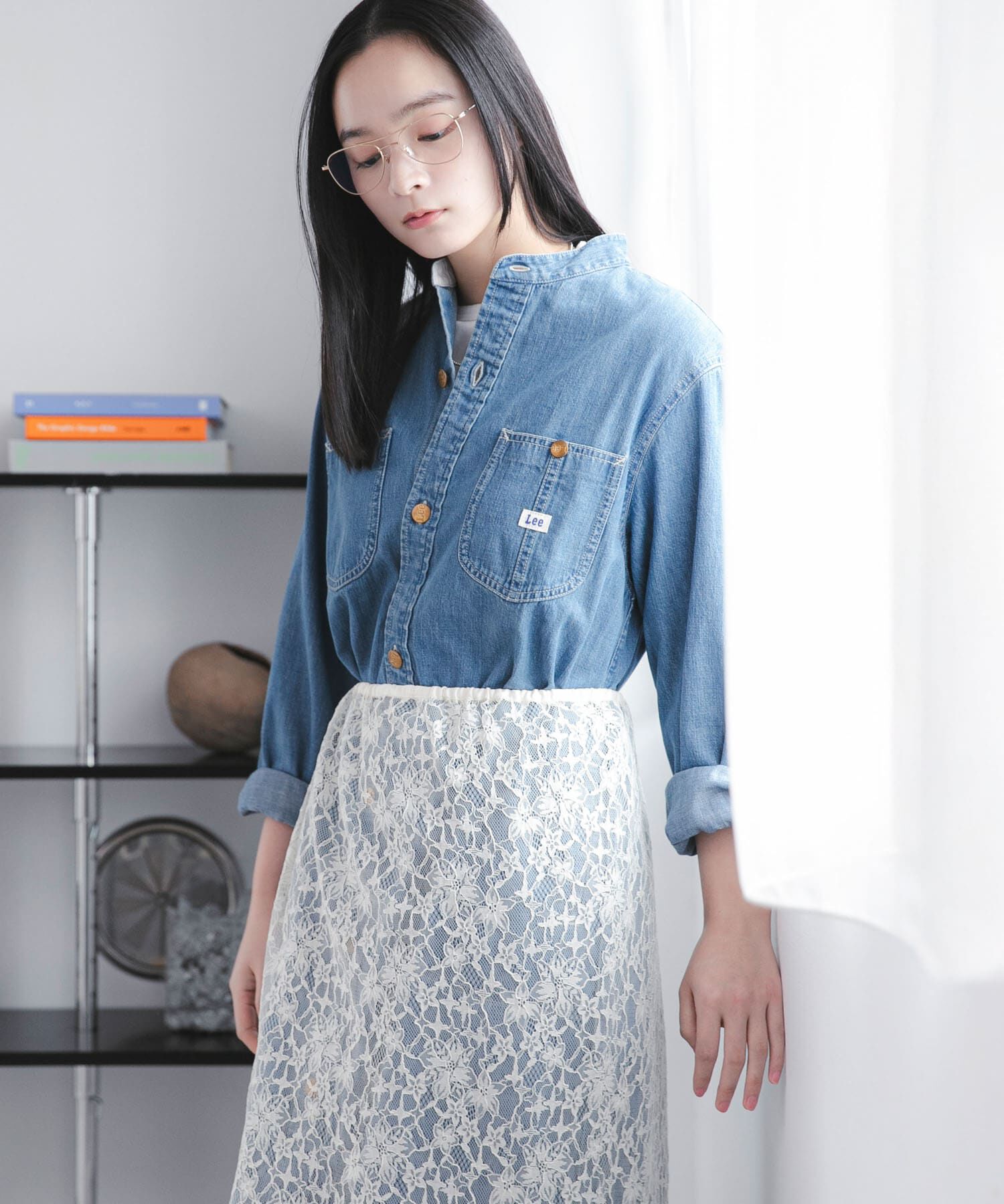 URBAN RESEARCH DOORS「『別注』Lee&times;DOORS　WORK SHIRTS ONE-PIECE」|ワンピース|