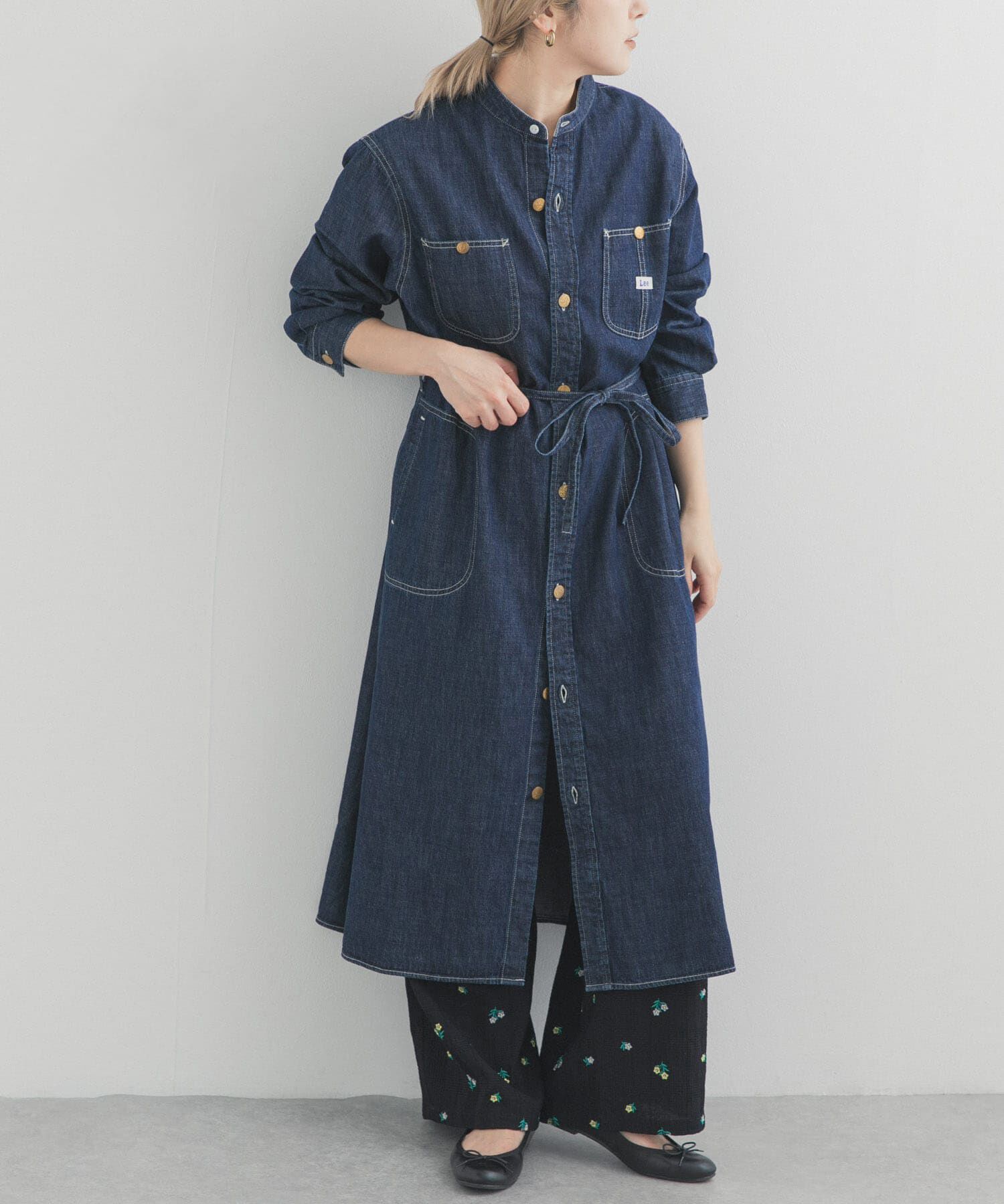 URBAN RESEARCH DOORS「『別注』Lee&times;DOORS　WORK SHIRTS ONE-PIECE」|ワンピース|