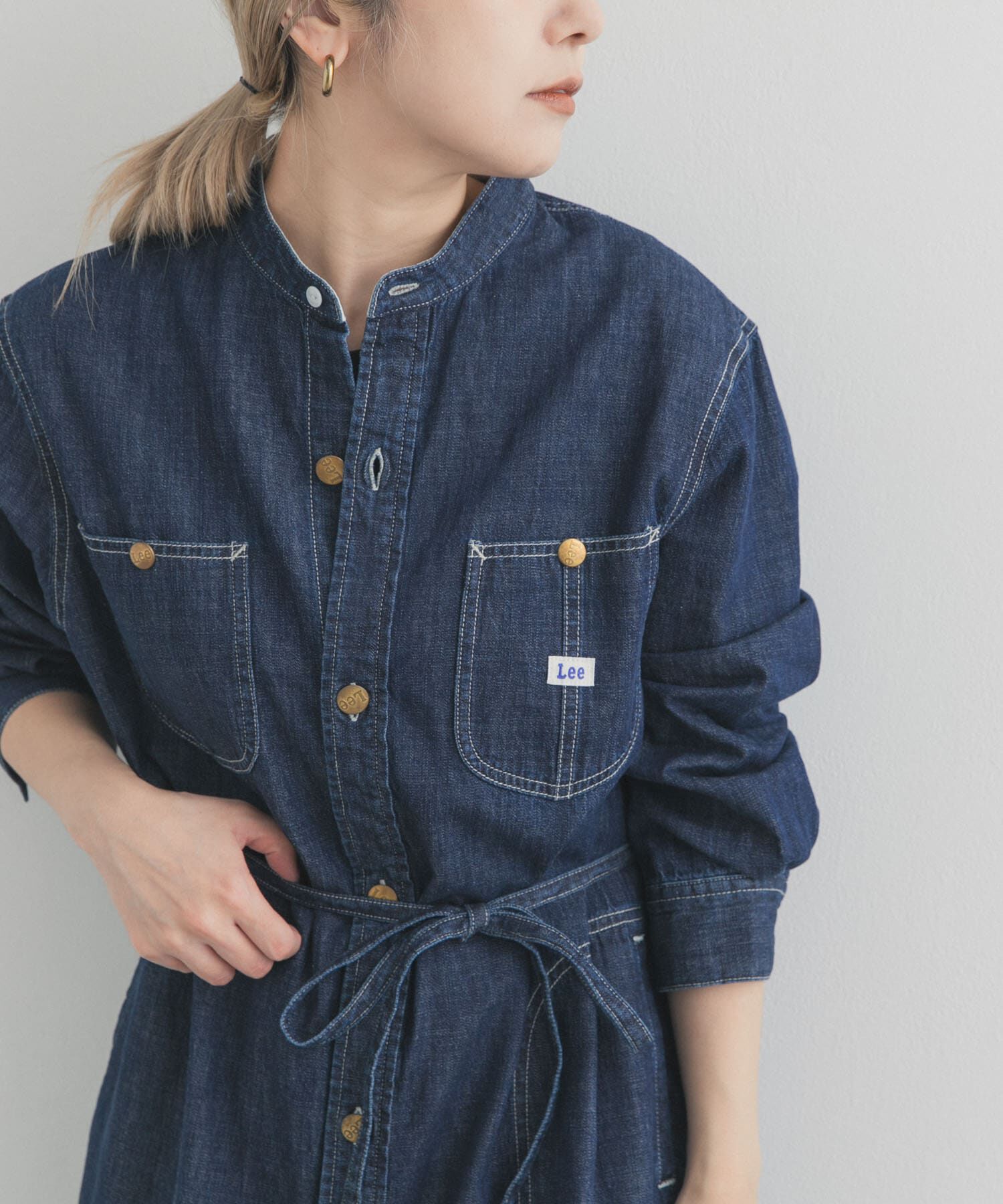 URBAN RESEARCH DOORS「『別注』Lee&times;DOORS　WORK SHIRTS ONE-PIECE」|ワンピース|