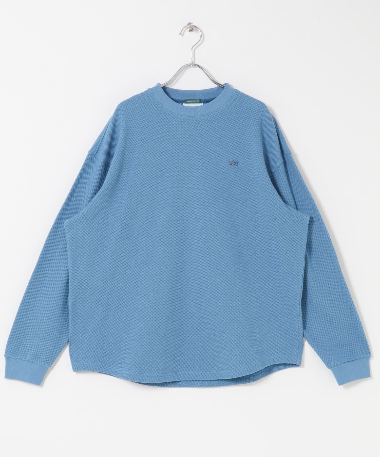 URBAN RESEARCH DOORS「『別注』LACOSTE&times;DOORS　THICK PIQUE ROUND LONG-SLEEVE」|Tシャツ・カットソー|