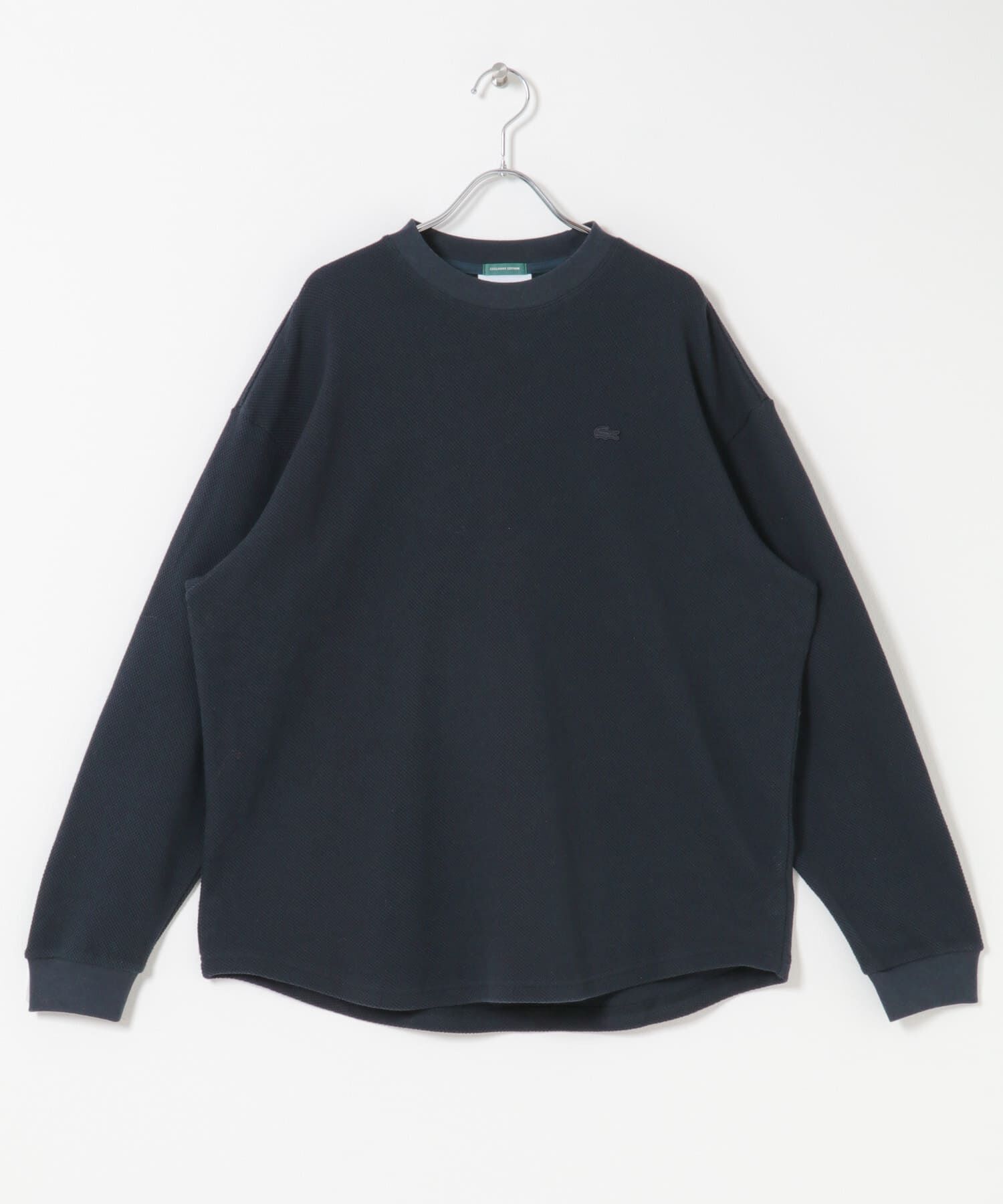 URBAN RESEARCH DOORS「『別注』LACOSTE&times;DOORS　THICK PIQUE ROUND LONG-SLEEVE」|Tシャツ・カットソー|