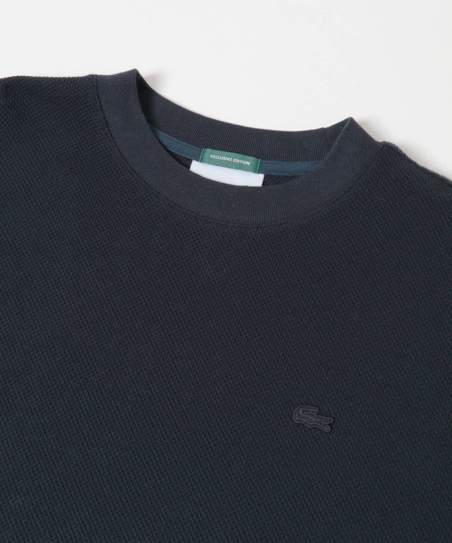 URBAN RESEARCH DOORS「『別注』LACOSTE&times;DOORS　THICK PIQUE ROUND LONG-SLEEVE」|Tシャツ・カットソー|