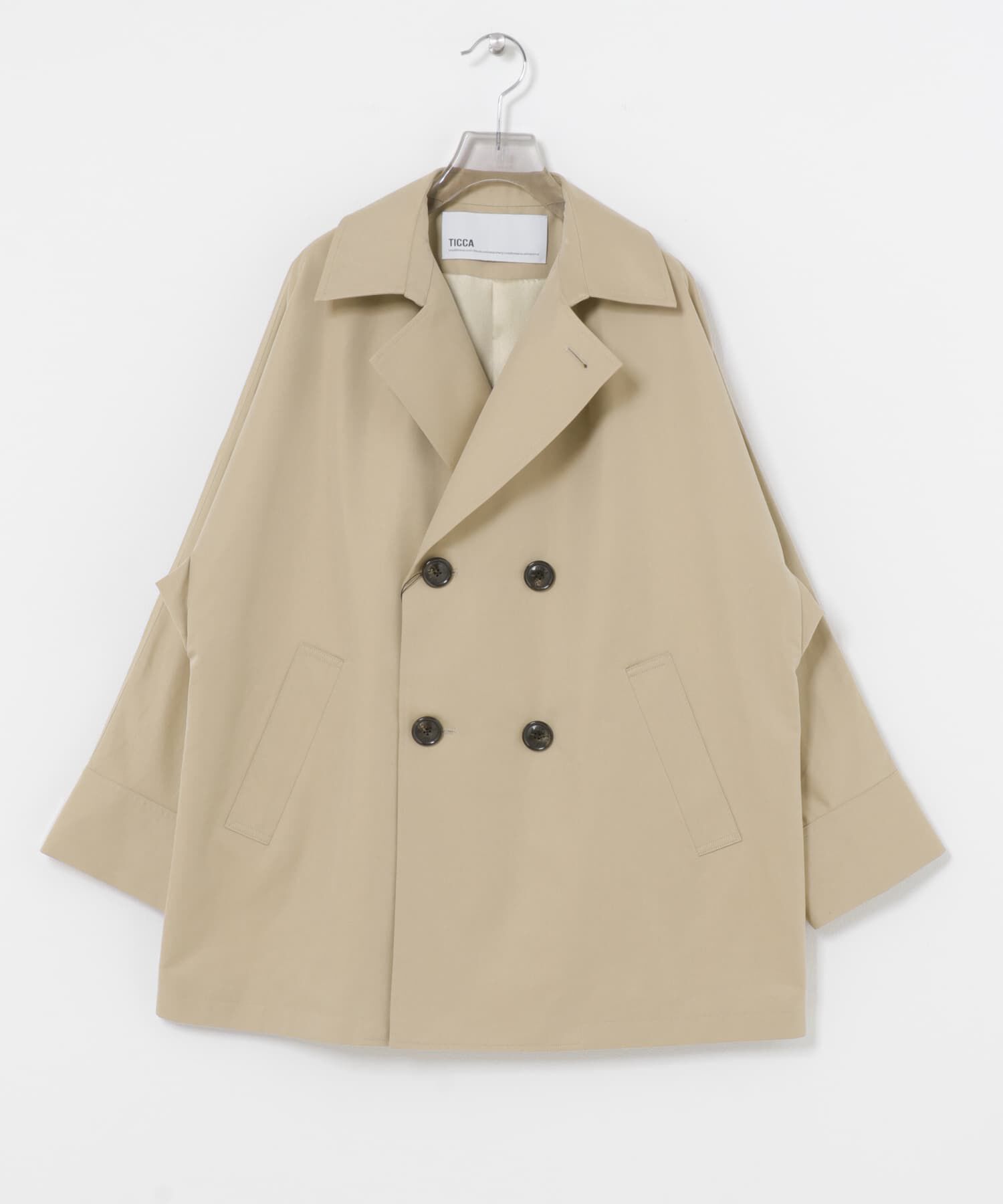 URBAN RESEARCH「TICCA　MINI テントトレンチコート」|トレンチコート|