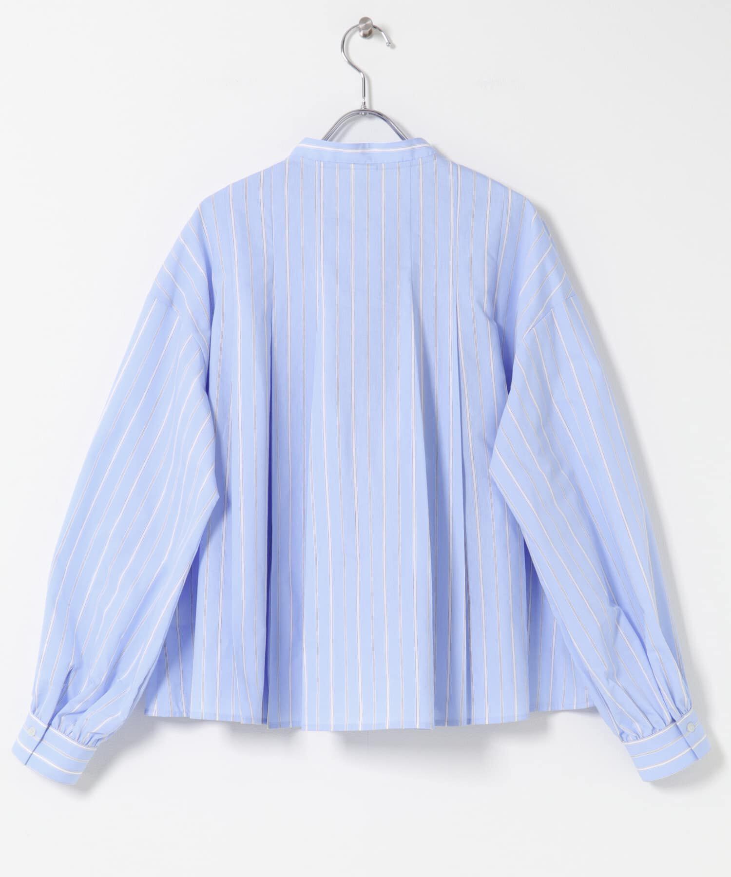 URBAN RESEARCH DOORS「ストライプリボンフレアブラウス」|シャツ・ブラウス|