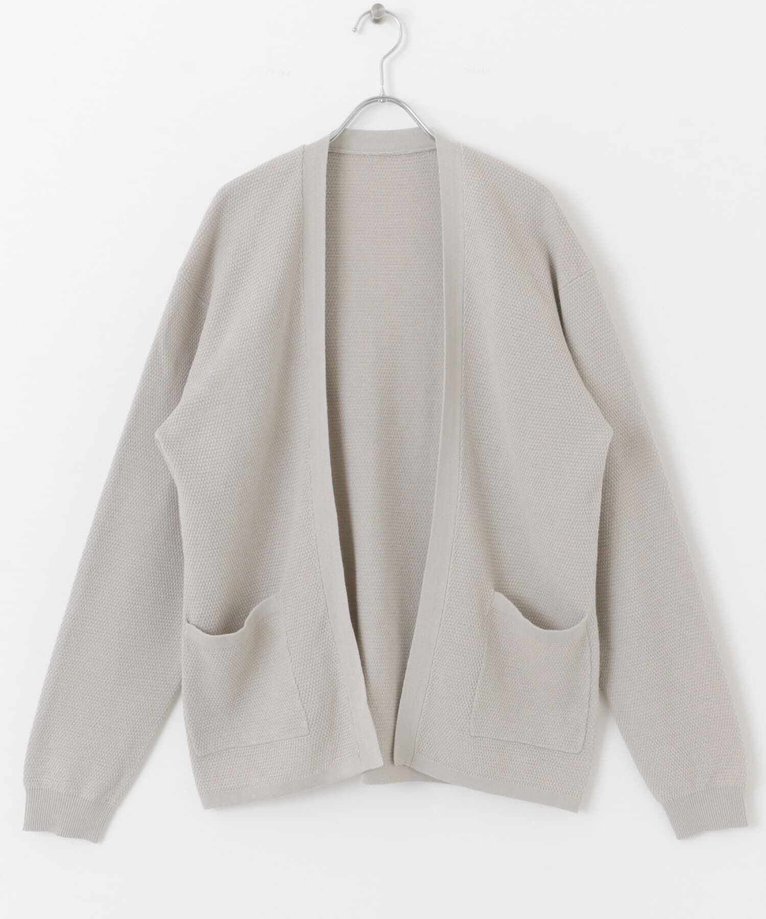 URBAN RESEARCH ROSSO「『WEB限定』変形カノコトッパーニットカーディガン」|カーディガン|