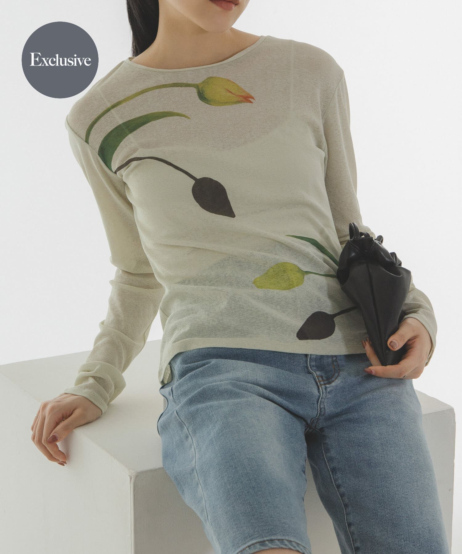  「『別注』Lee Izumida&times;KBF シアーTEE」|Tシャツ・カットソー|グリーン系その他