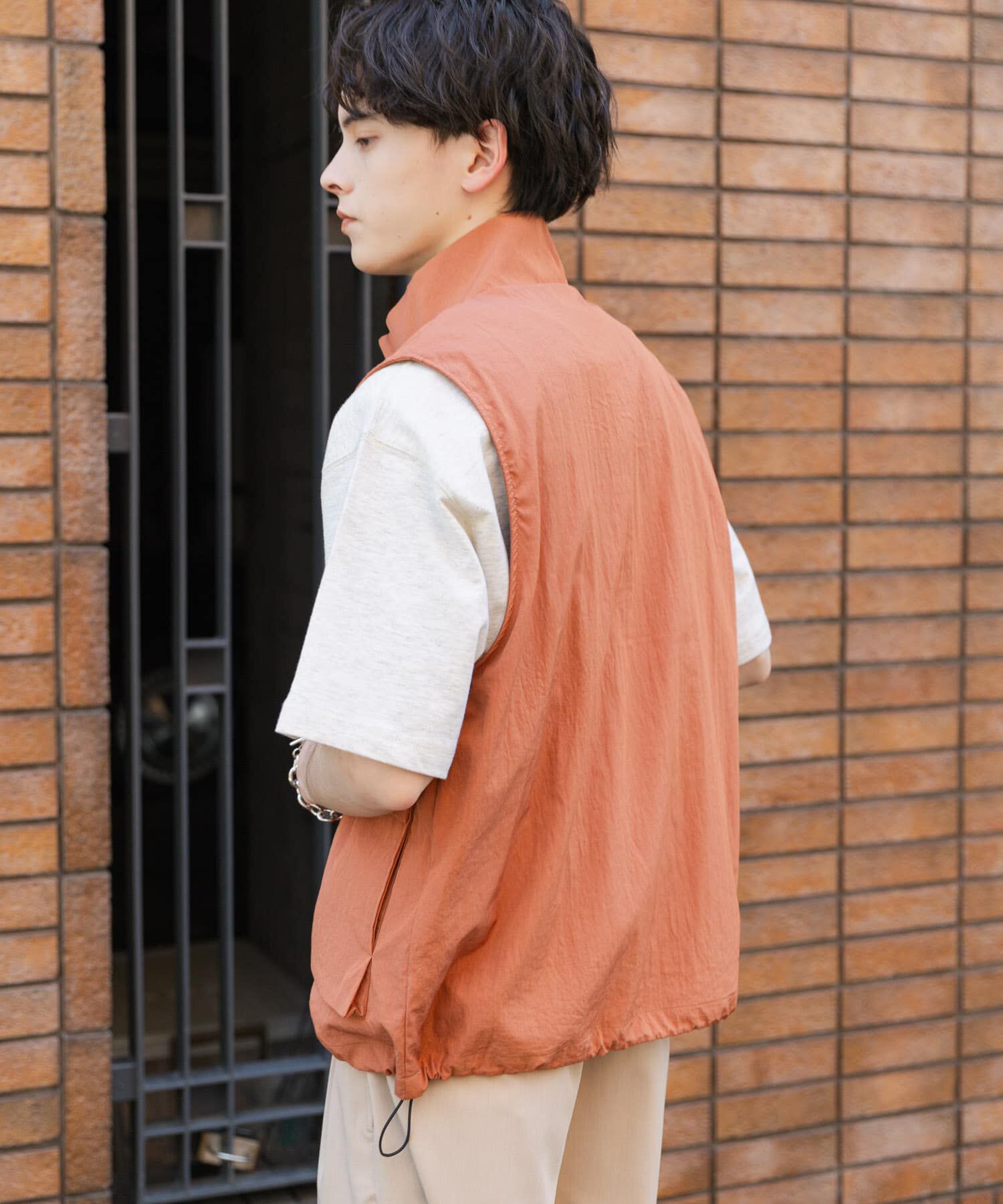 SENSE OF PLACE by URBAN RESEARCH「ユーティリティスタンドベスト」|ブルゾン・スタジャン|