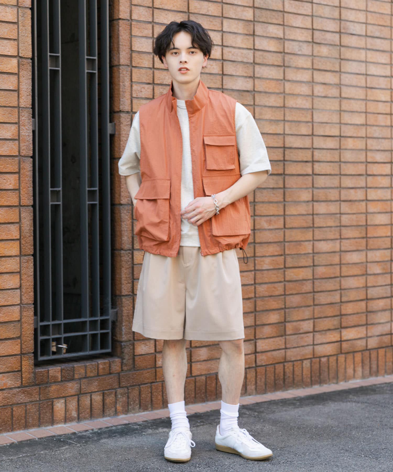 SENSE OF PLACE by URBAN RESEARCH「ユーティリティスタンドベスト」|ブルゾン・スタジャン|