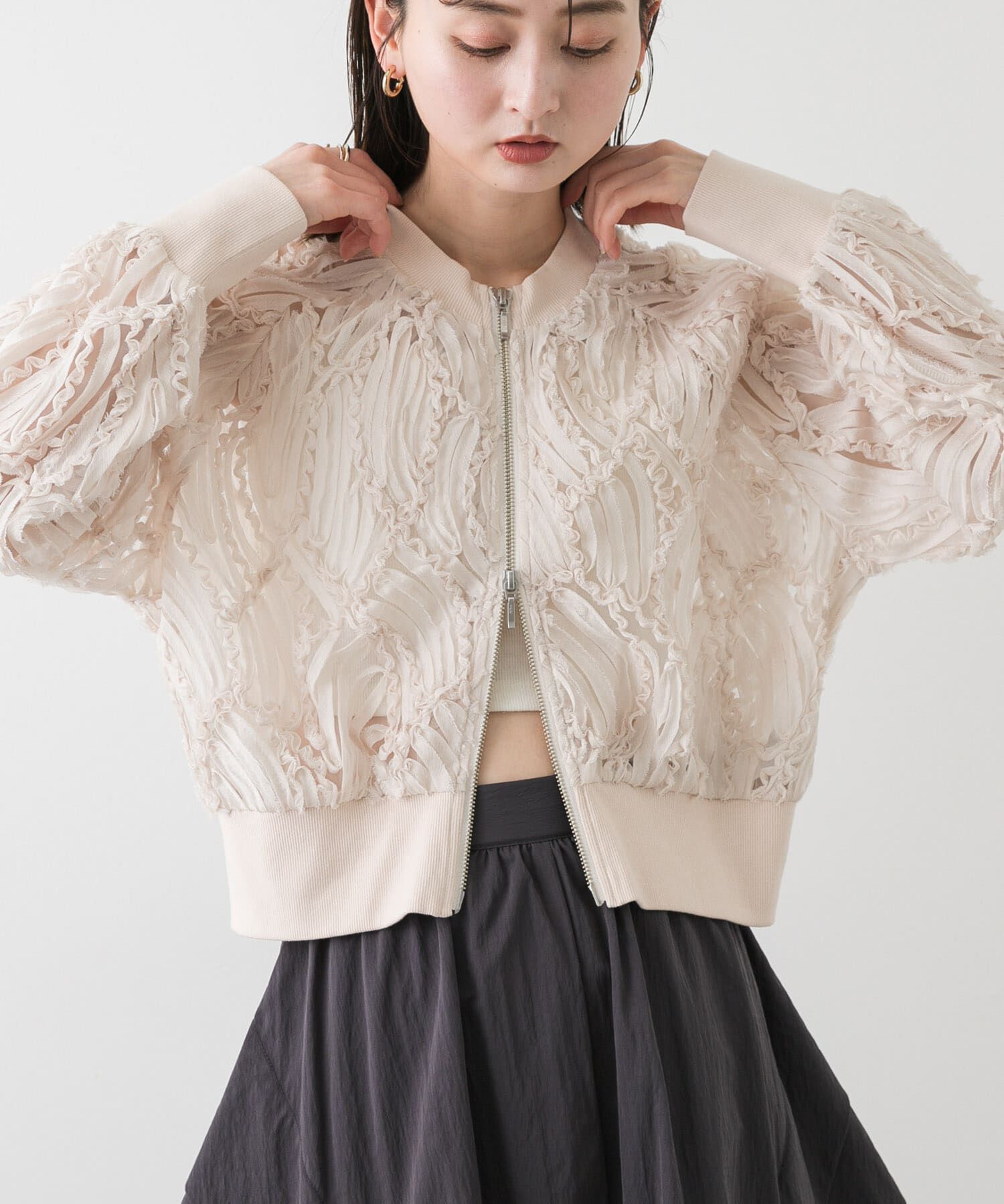 SENSE OF PLACE by URBAN RESEARCH「コードシシュウブルゾン」|ブルゾン・スタジャン|