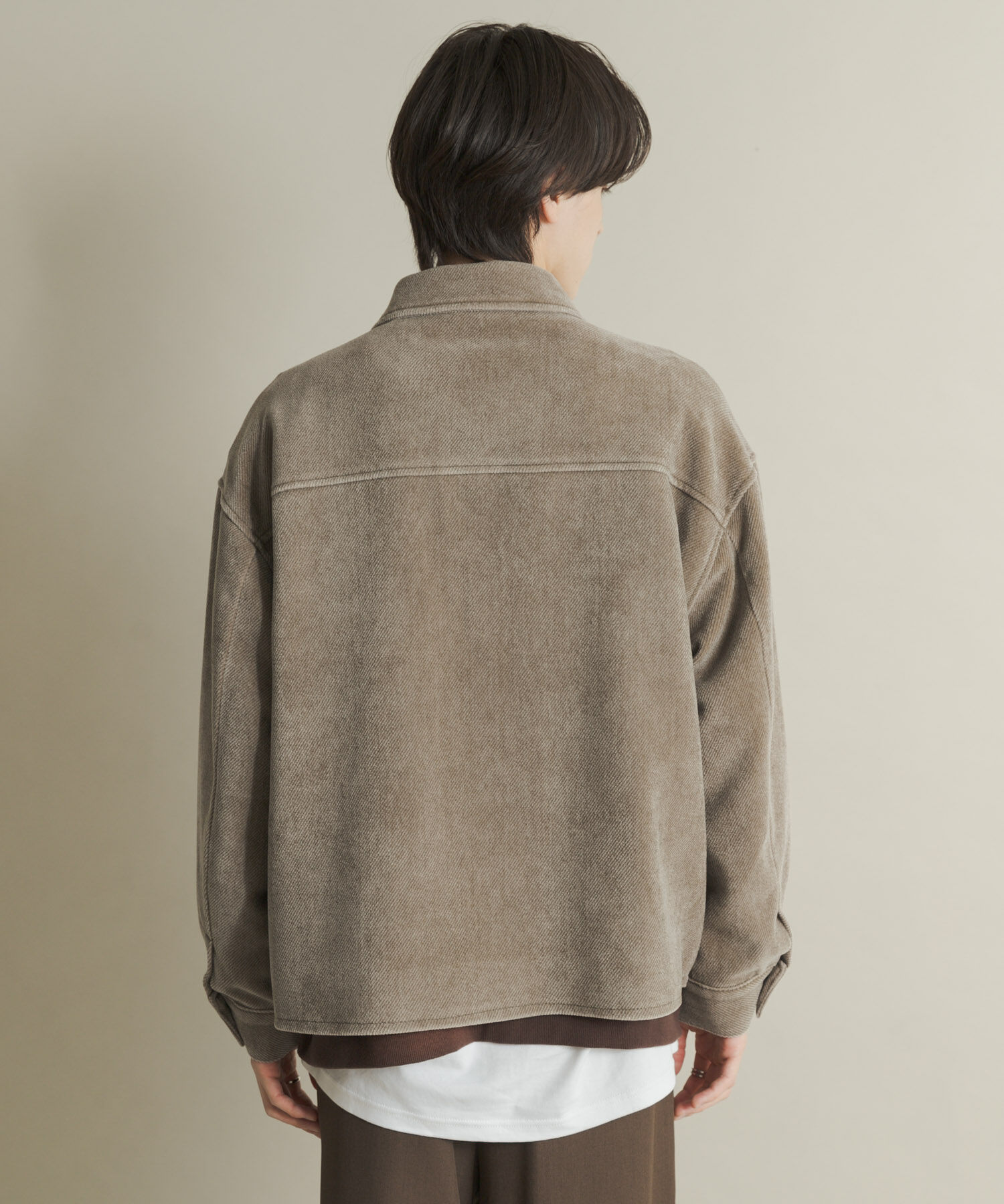 SENSE OF PLACE by URBAN RESEARCH「ヴィンテージツイルZIPブルゾン」|ブルゾン・スタジャン|